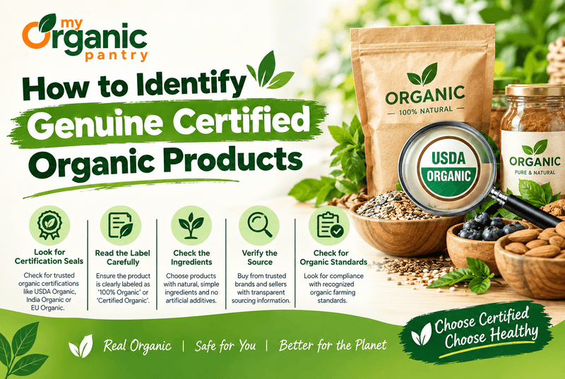 How to Identify Genuine Certified Organic Products