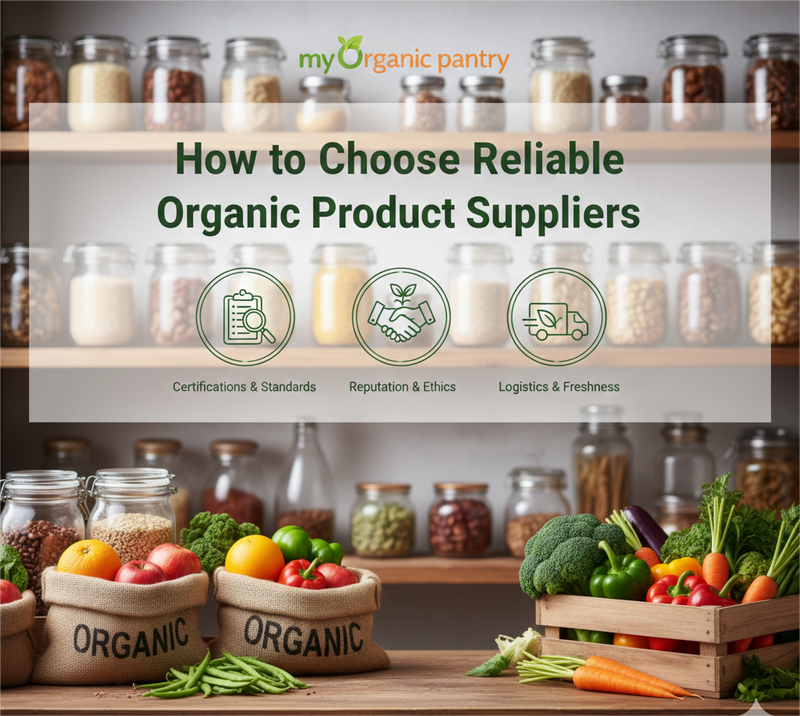 How to Choose Reliable Organic Product Suppliers