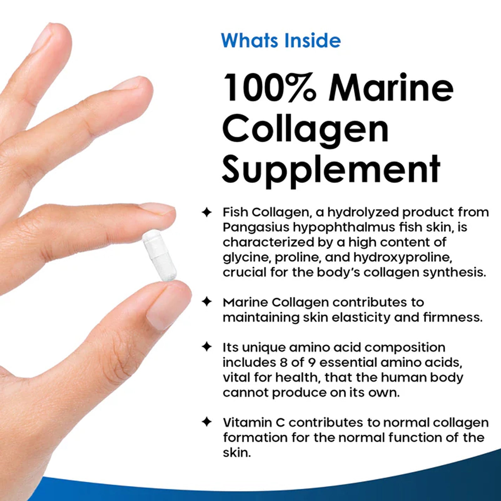 100% Marine Collagen 1200mg Type 1