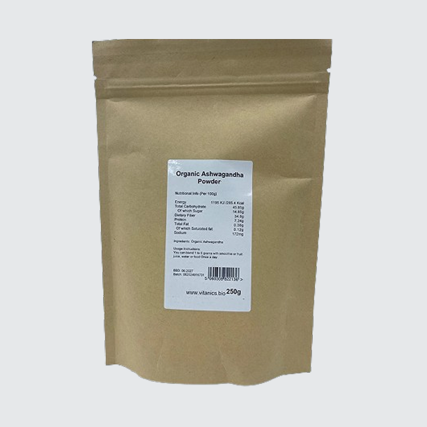 100% Organic Ashwagandha Powder