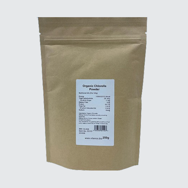 100% Organic Chlorella Powder