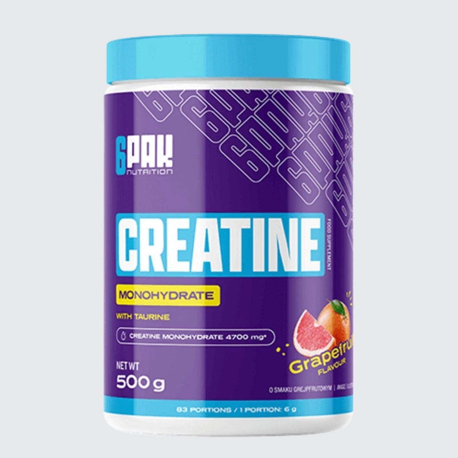 6pak Nutrition Creatine Monohydrate - Grapefruit