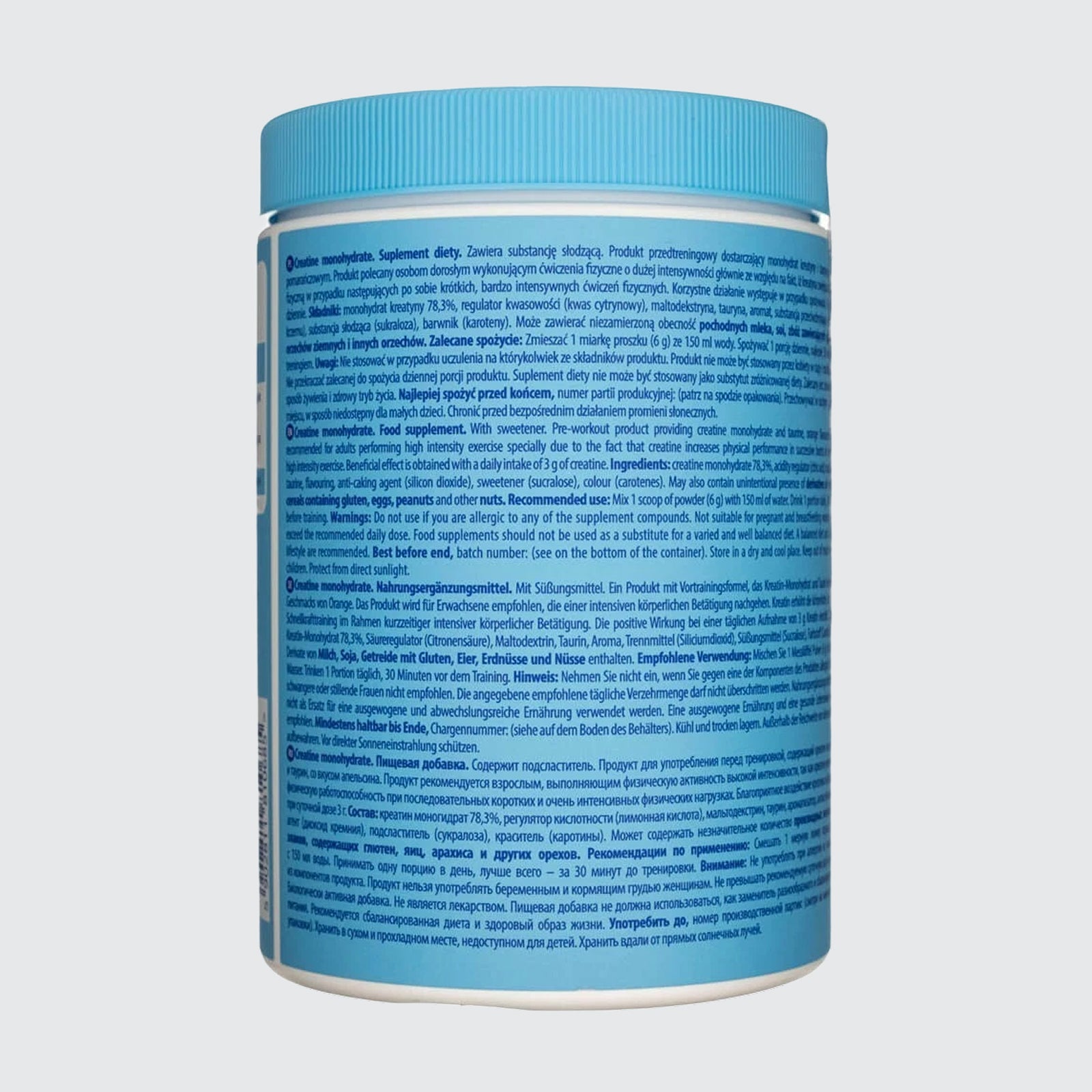6pak Nutrition Creatine Monohydrate - Orange