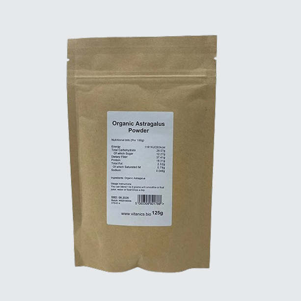 100% Organic Astragalus Powder
