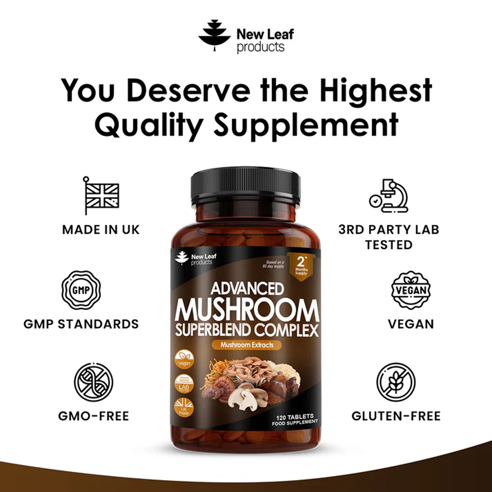 Advanced Mushroom Extracts Complex