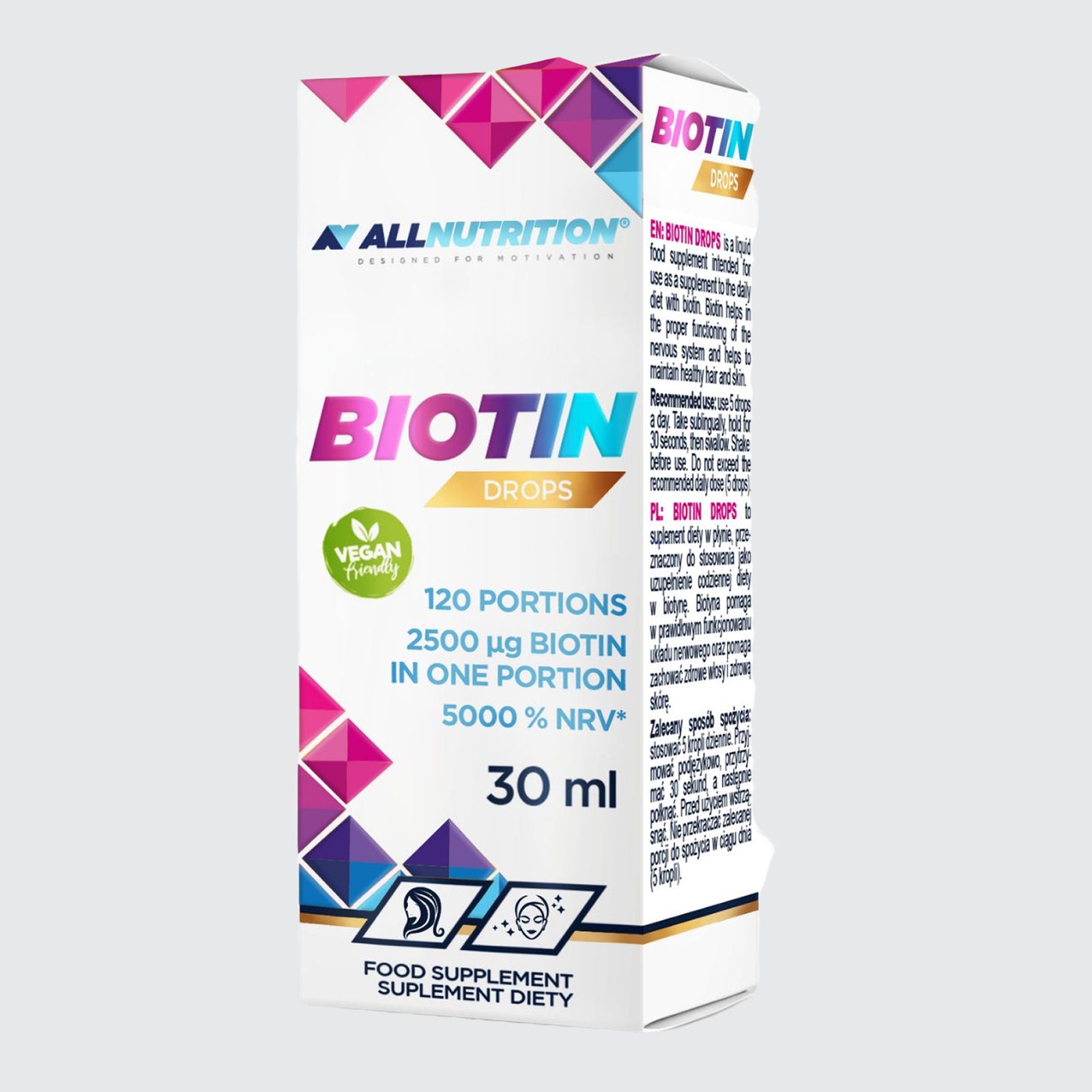All Nutrition - Biotin Drops