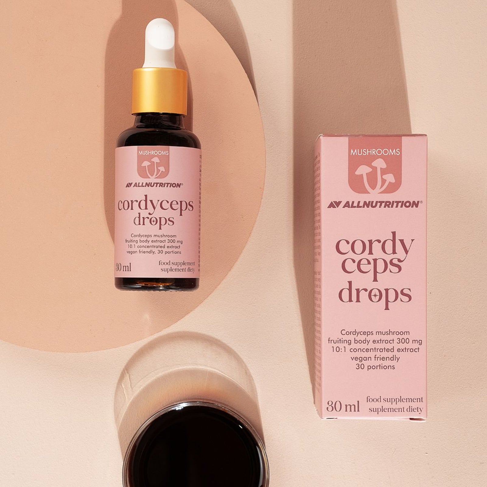 All Nutrition - Mushrooms Cordyceps Drops