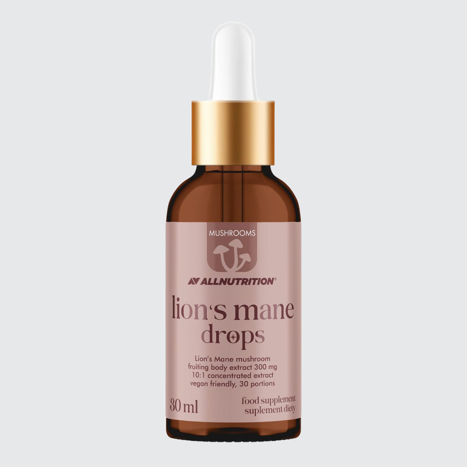 All Nutrition - Mushrooms Lion's Mane 300mg Drops