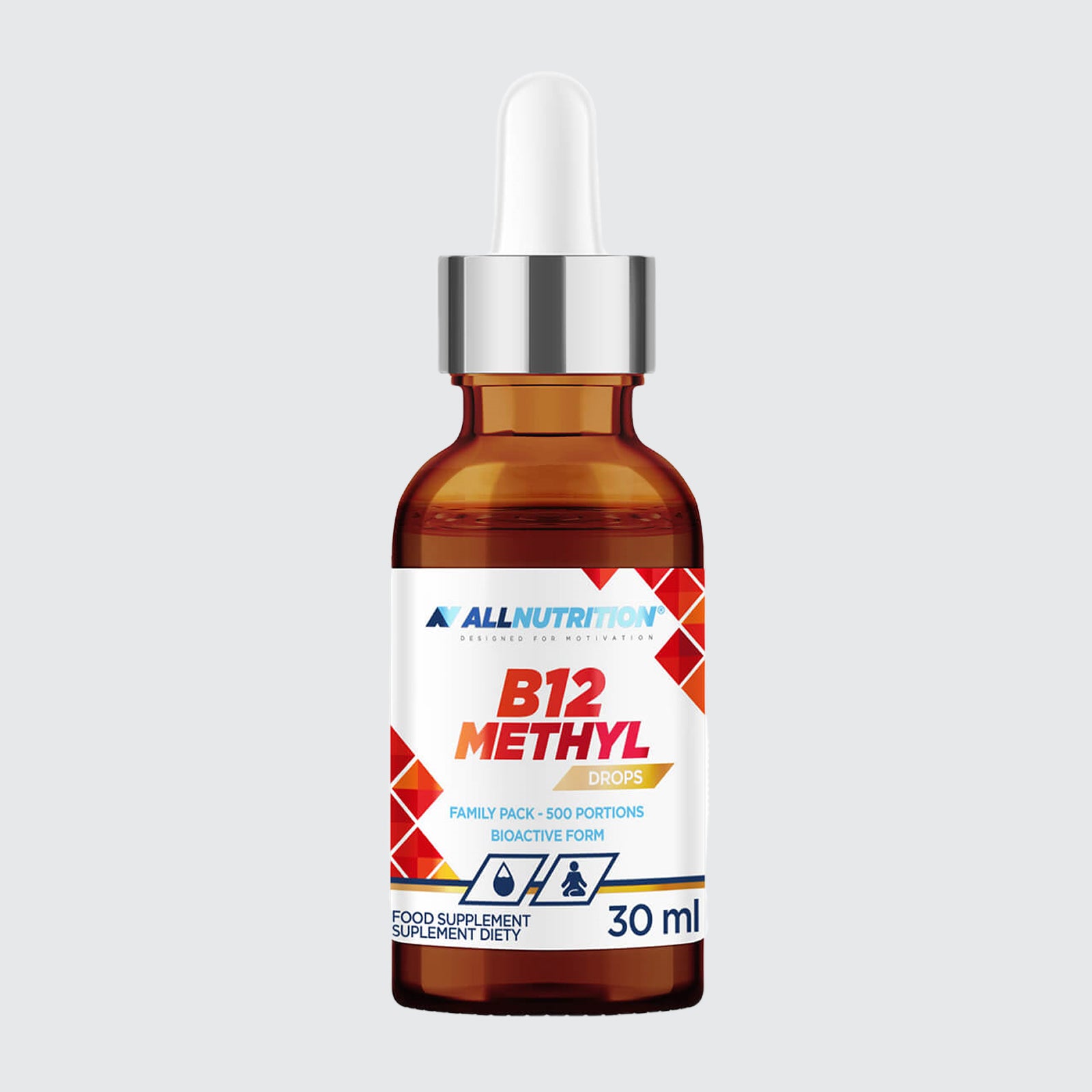 All Nutrition - Vitamin B12 Methyl Drops