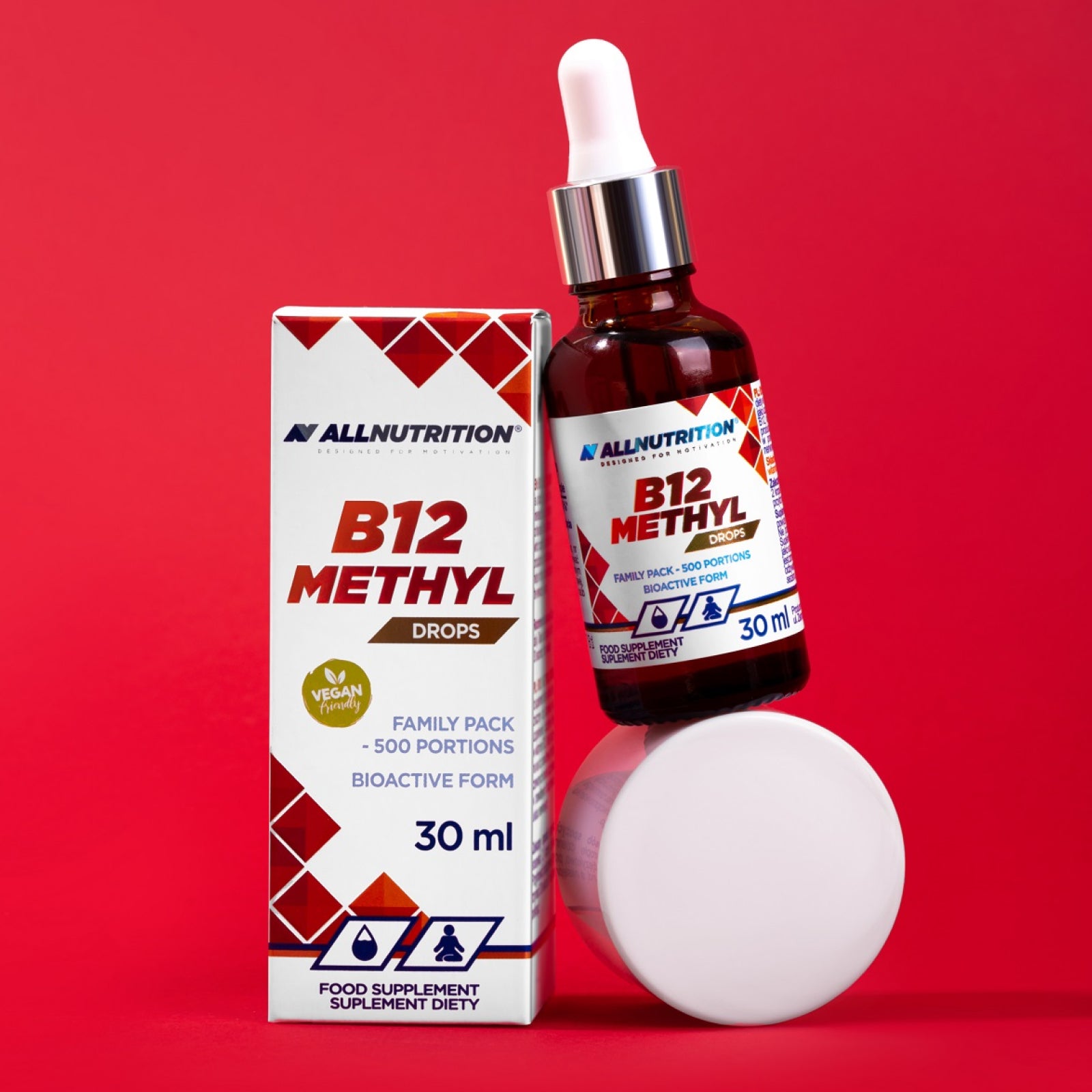 All Nutrition - Vitamin B12 Methyl Drops
