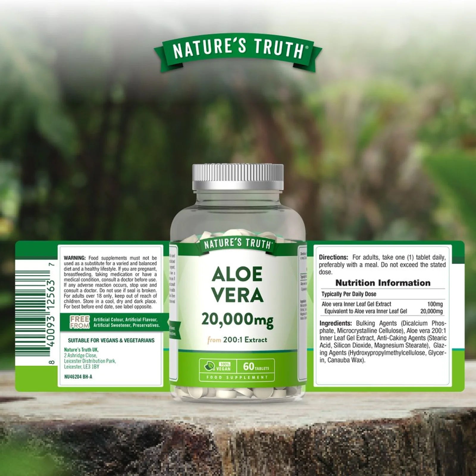 Aloe Vera 20000mg Vegan