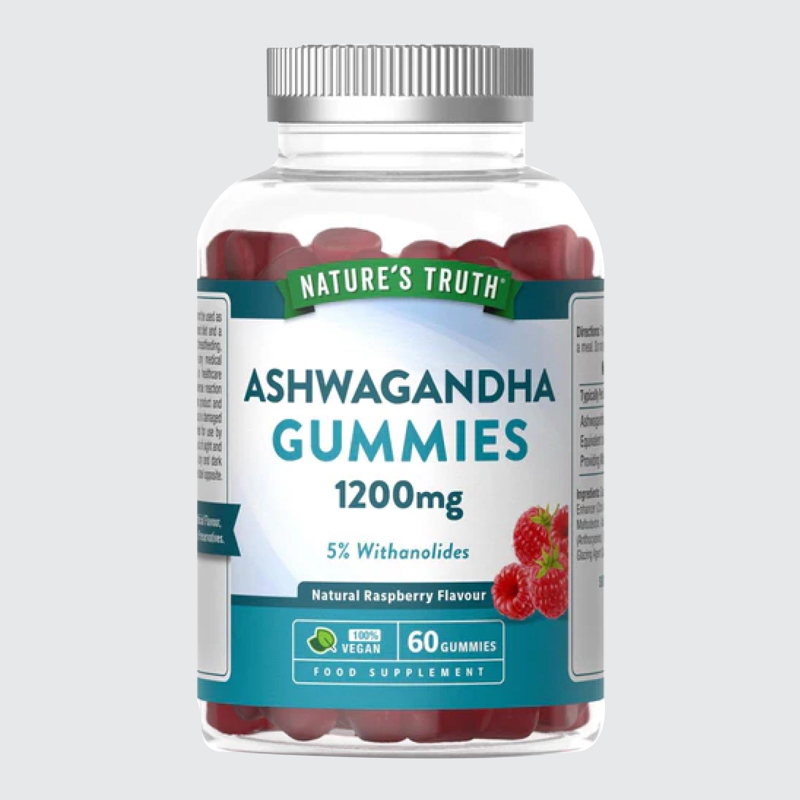 Ashwagandha 1200mg Vegan Raspberry