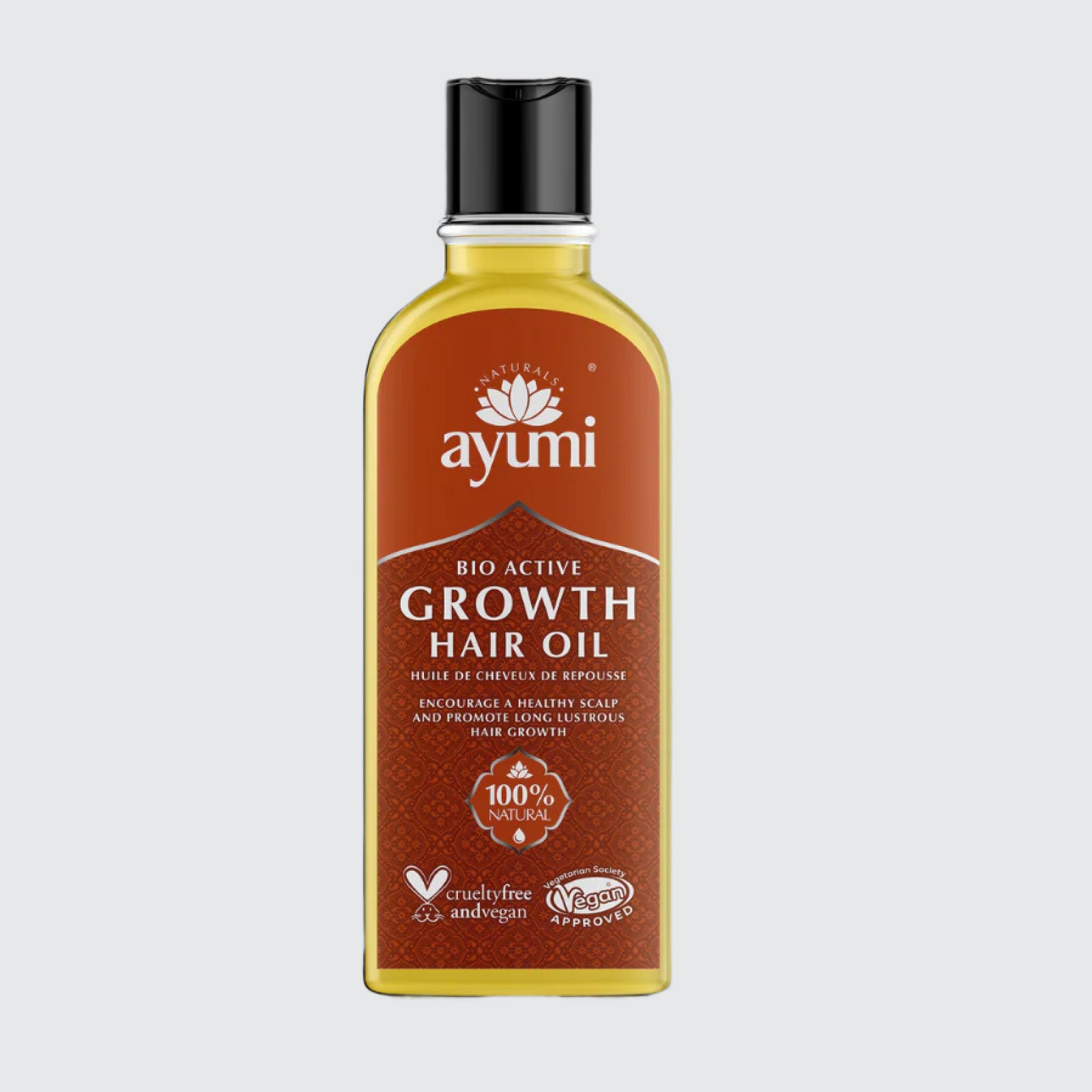 Ayumi Growth Hair Oil Amla + Bhringraj + Fenugreek
