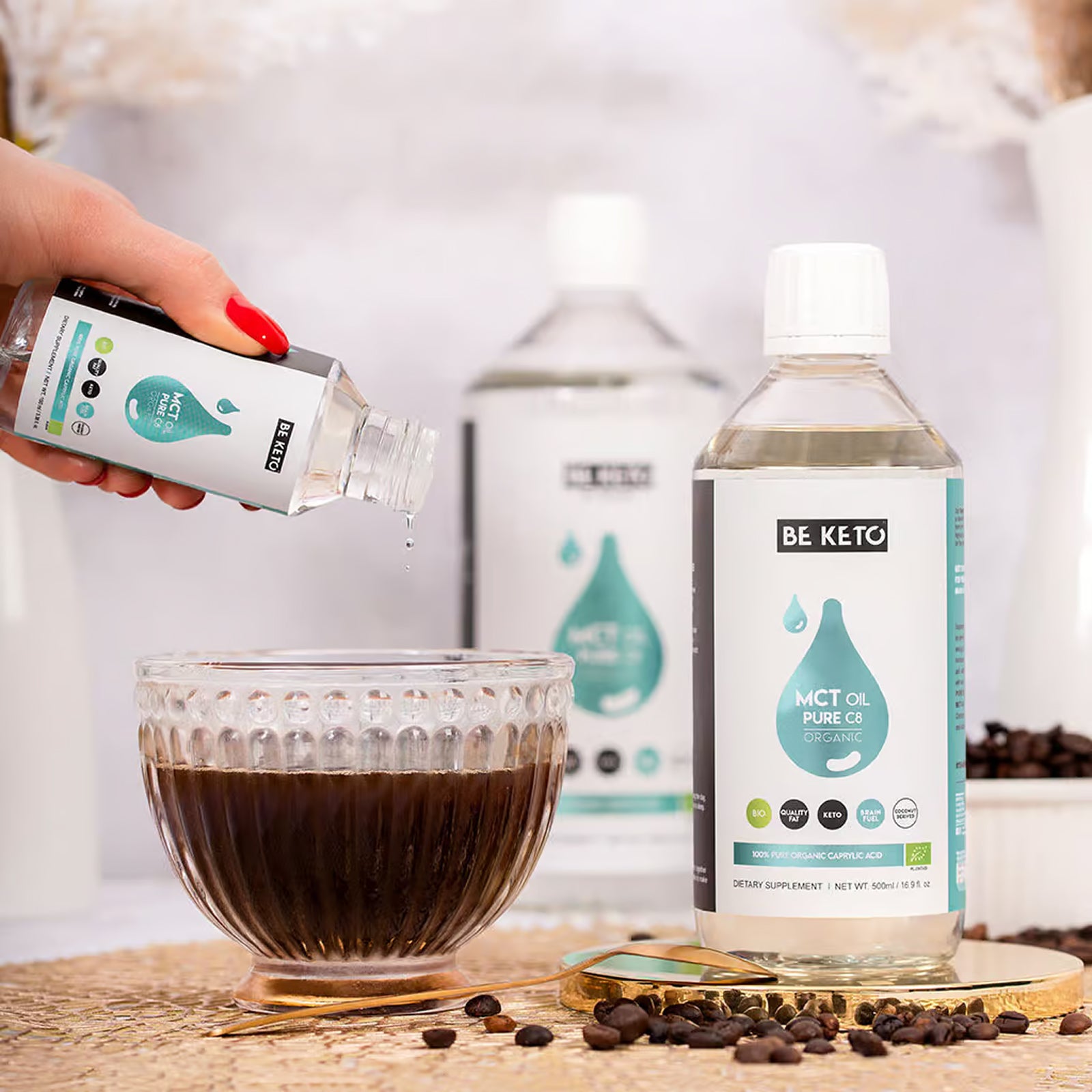 Bio KETO Organic MCT OIL C8