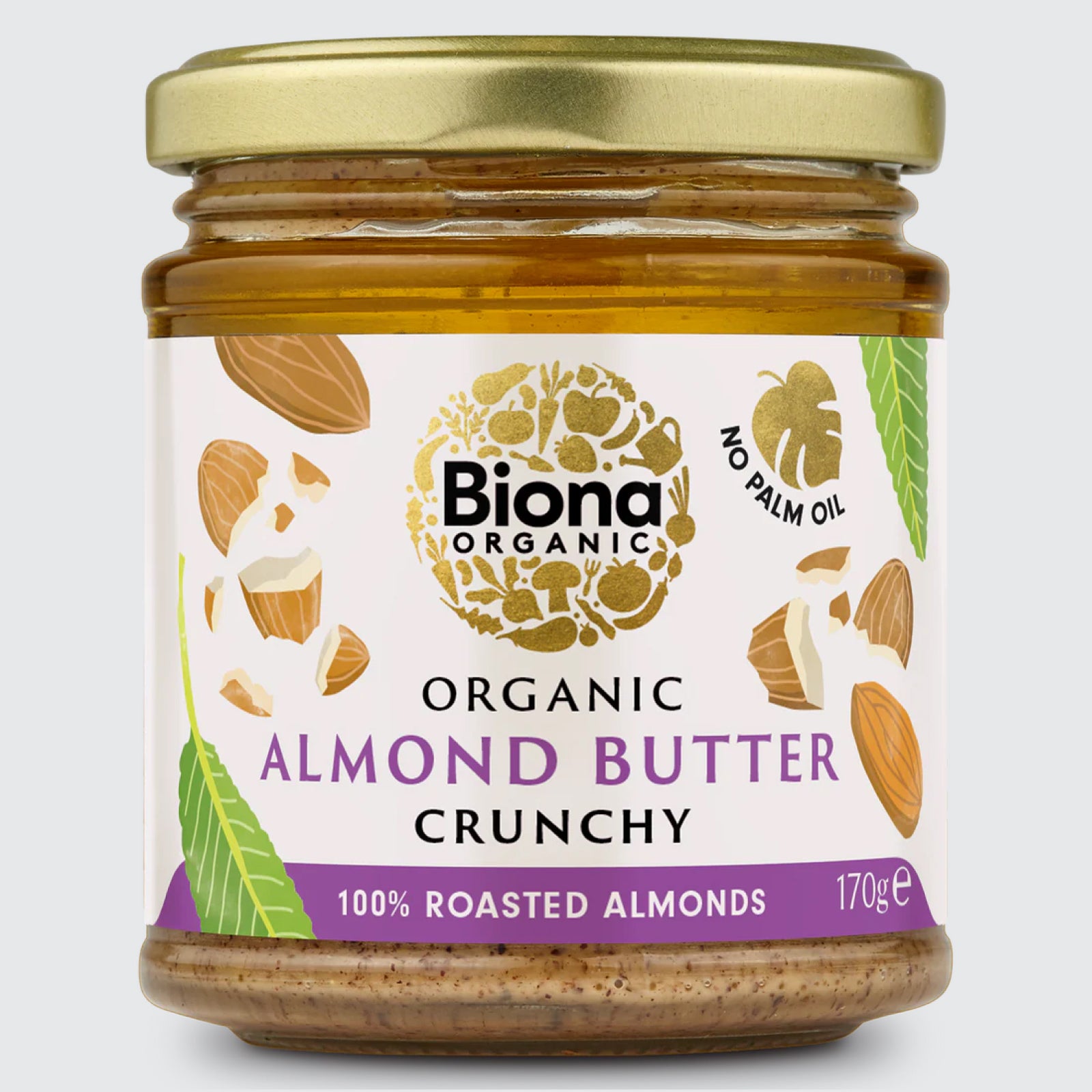 Biona Organic Almond Butter Crunchy