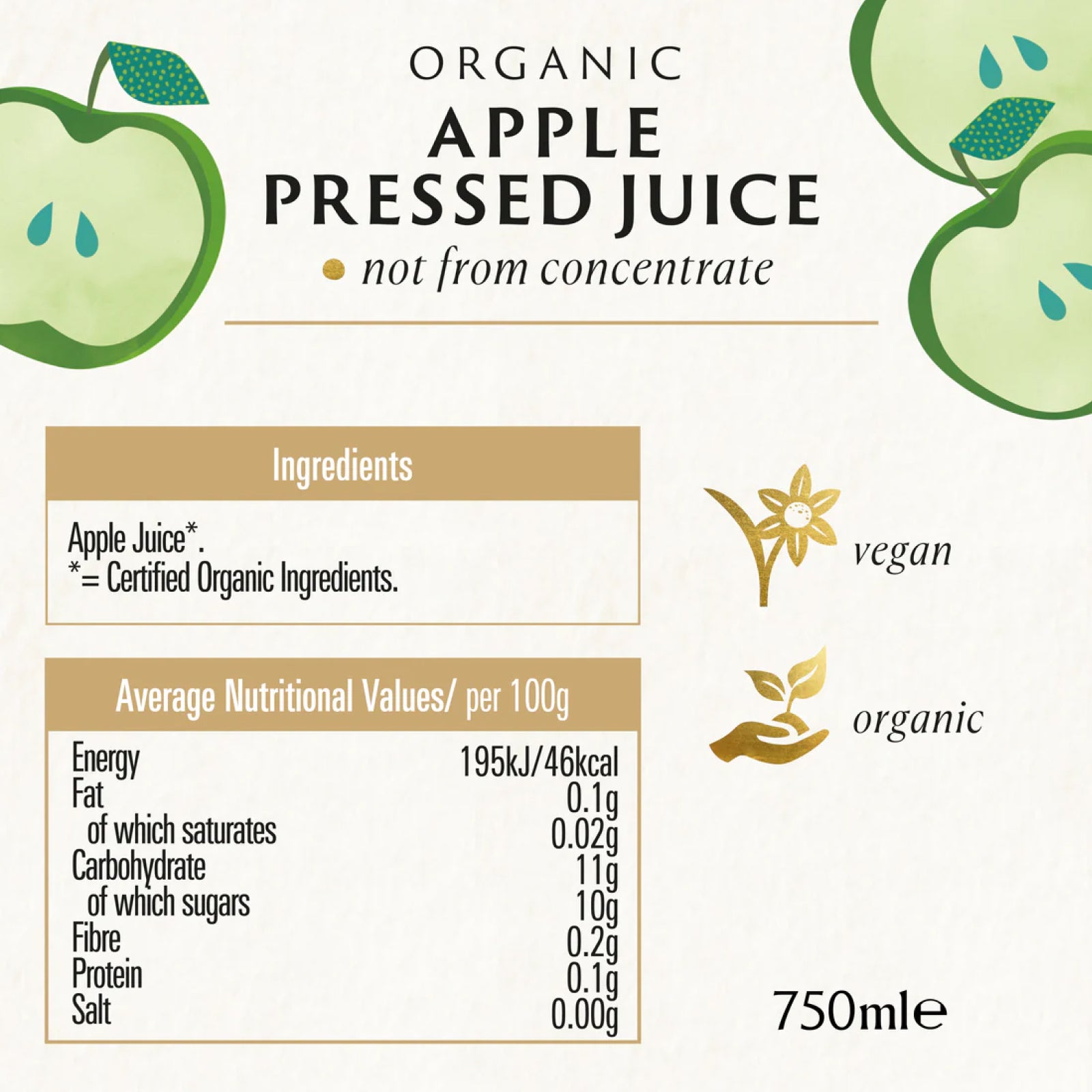 Biona Organic Apple Juice - Pressed