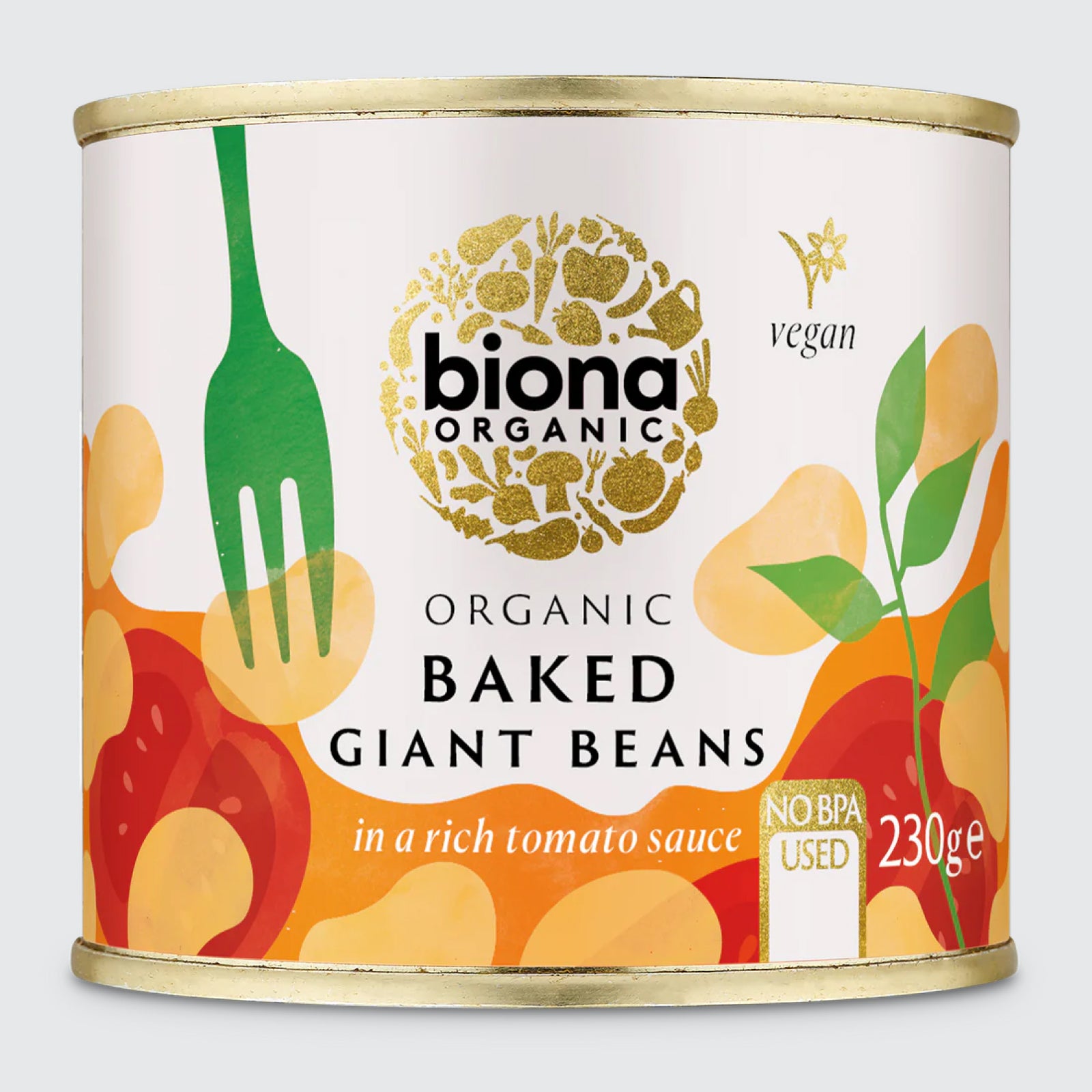 Biona Organic Baked Giant Beans in Tomato Sauce