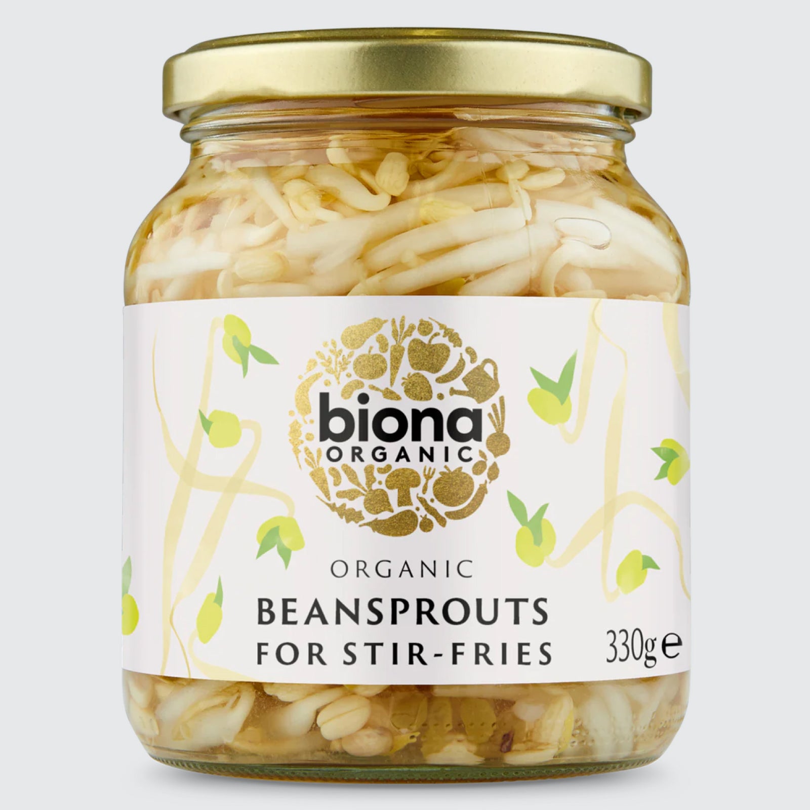 Biona Organic Bean Sprouts  Glass Jar