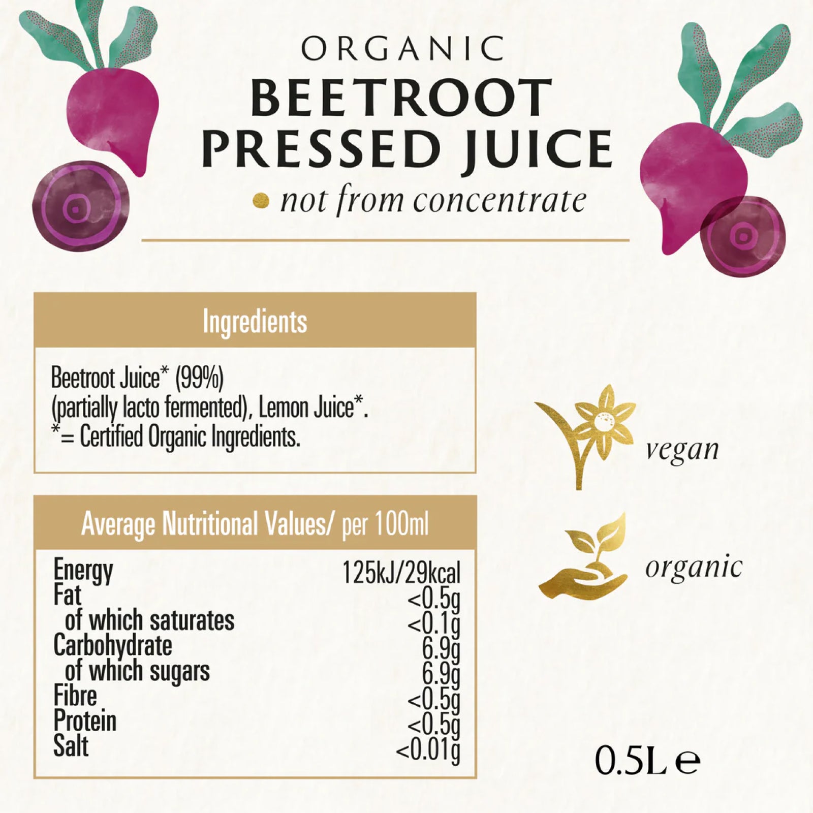 Biona Organic Beetroot Juice Pressed