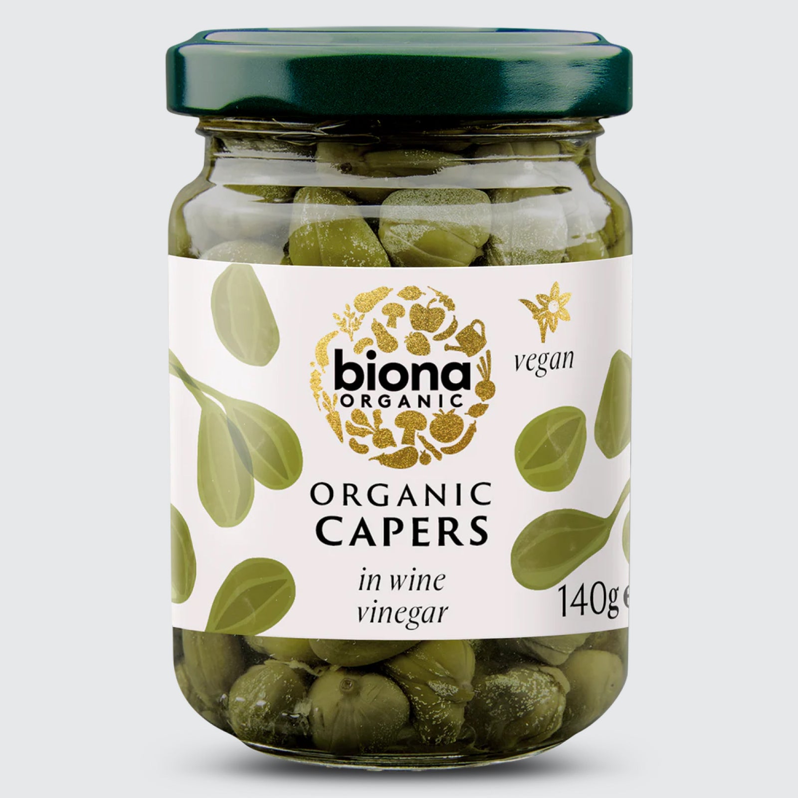 Biona Organic Capers in Wine Vinegar