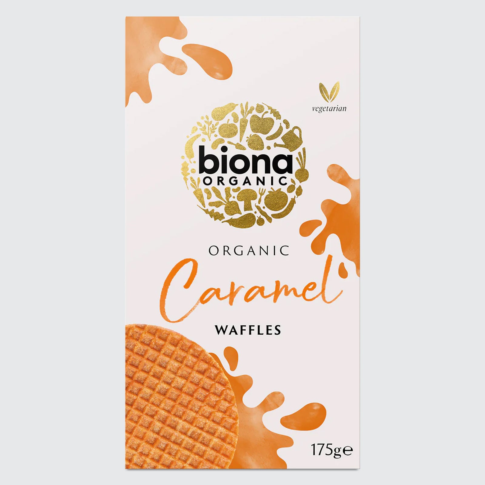 Biona Organic Caramel Syrup Waffles