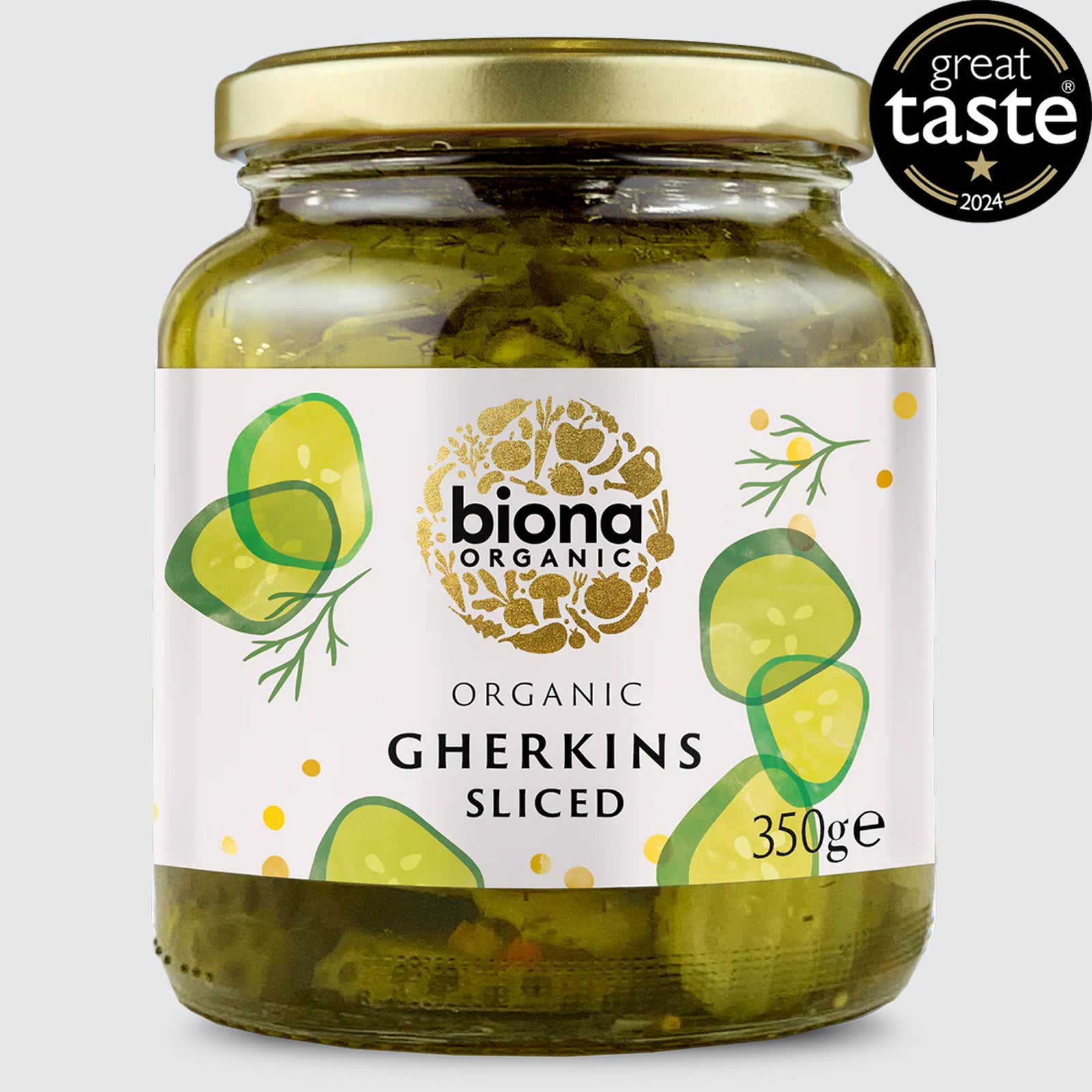Biona Organic Gherkin Slices