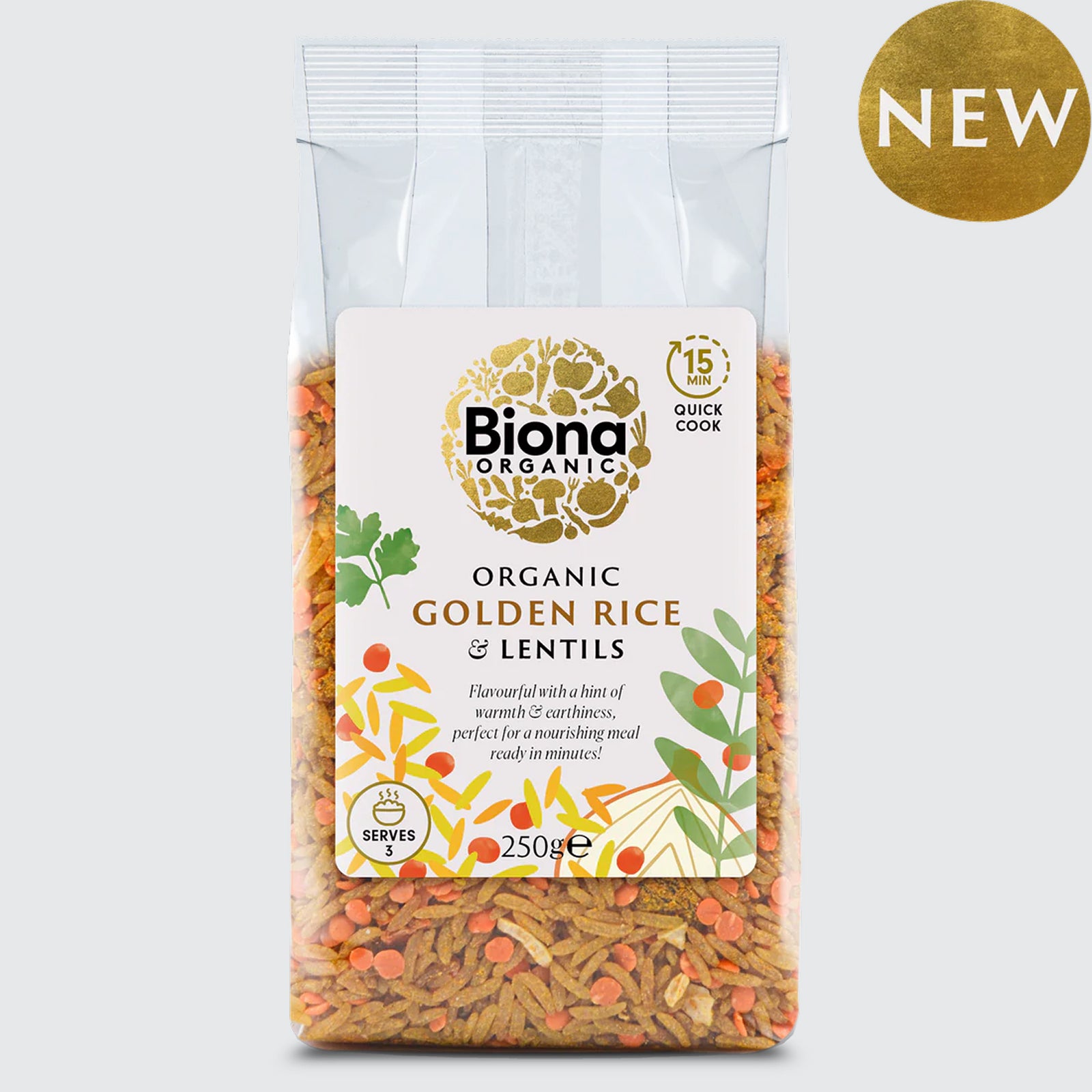 Biona Organic Golden Rice & Lentils