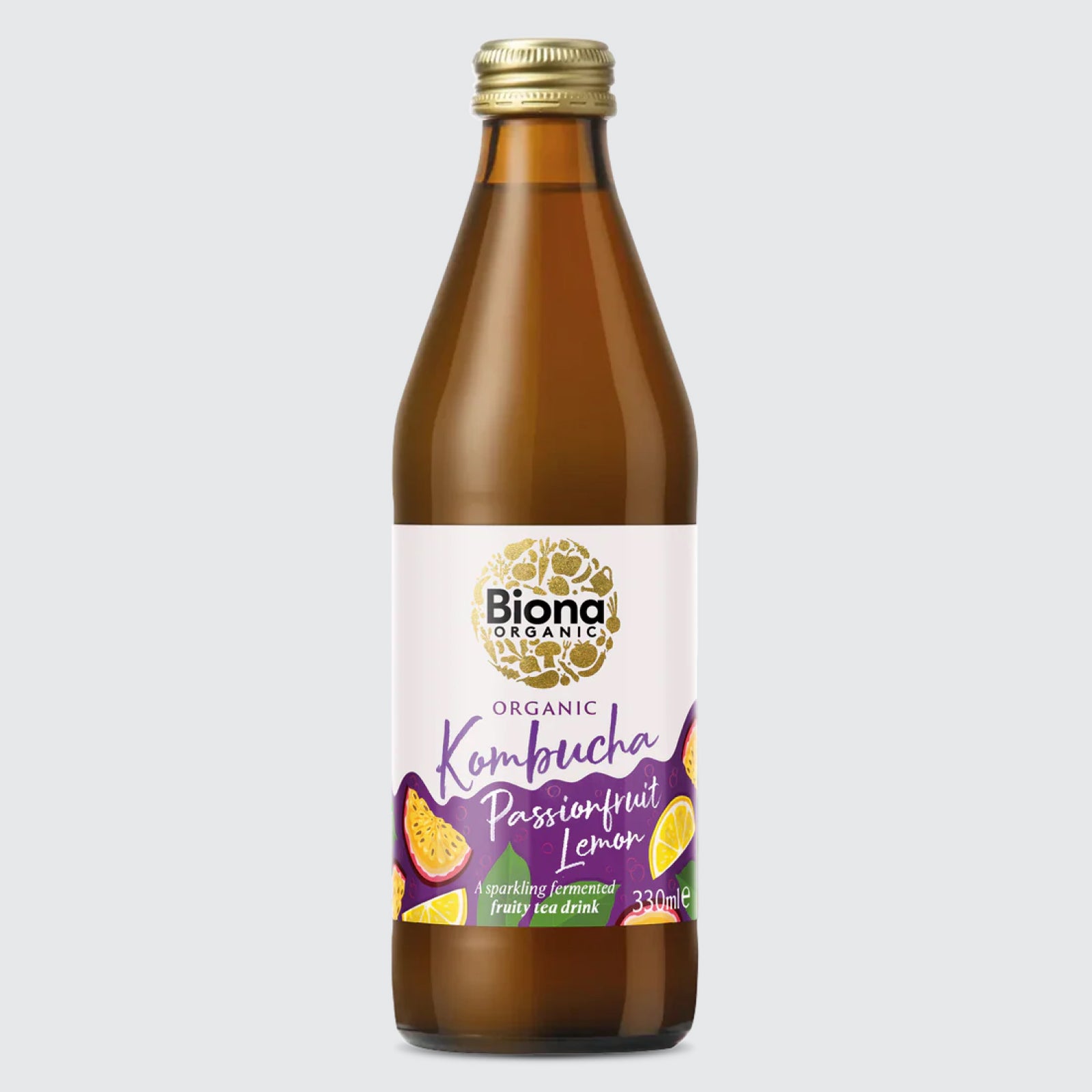 Biona Organic Passionfruit Lemon Kombucha