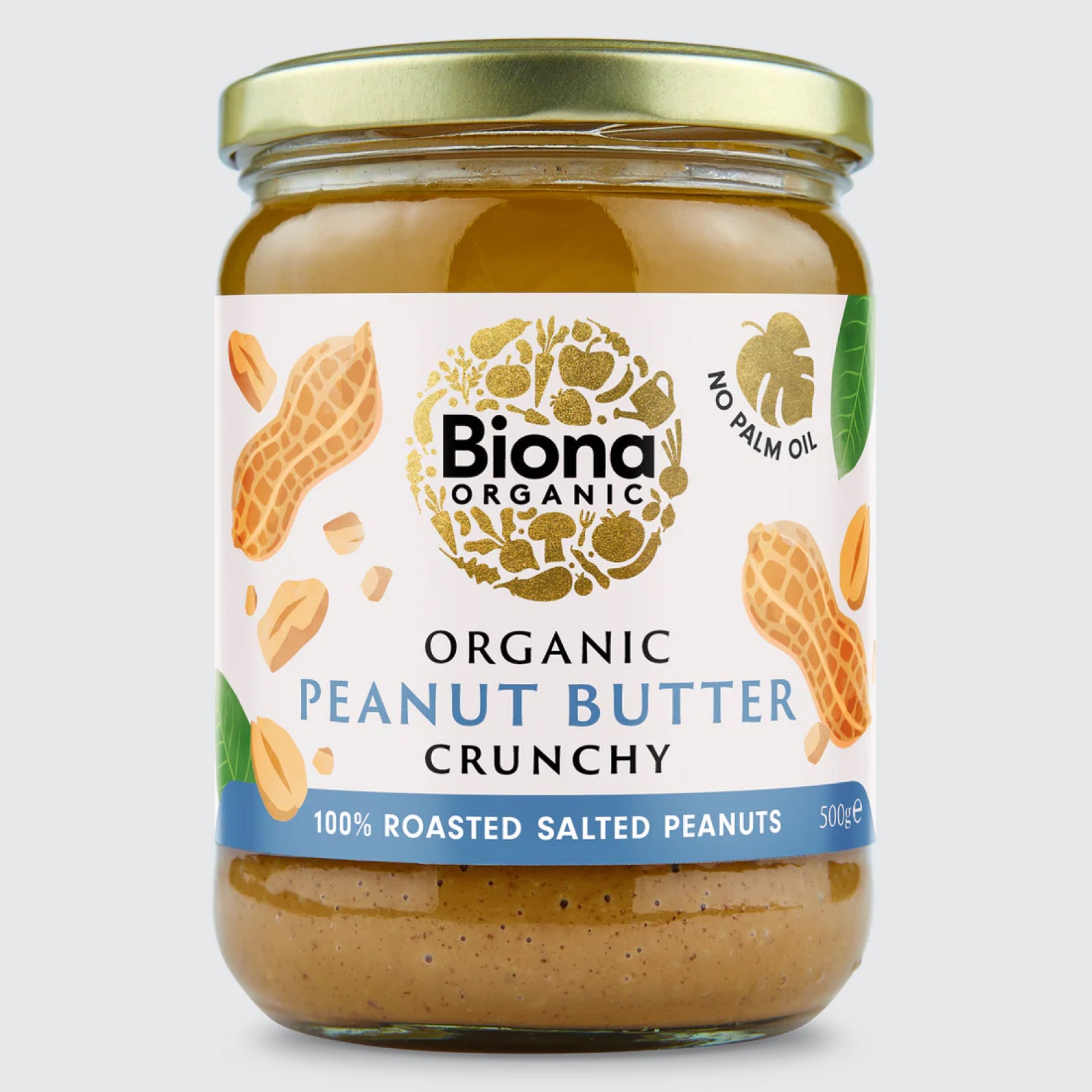 Biona Organic Peanut Butter Crunchy with Sea Salt