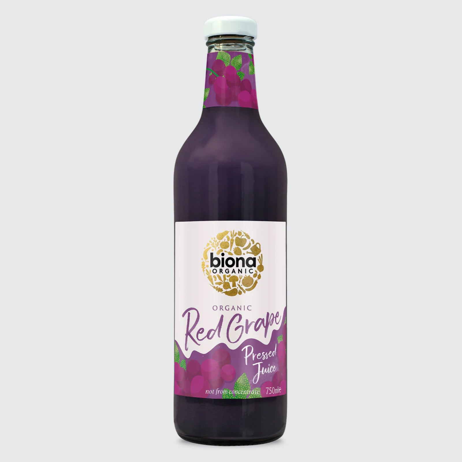 Biona Organic Red Grape Juice - Pressed