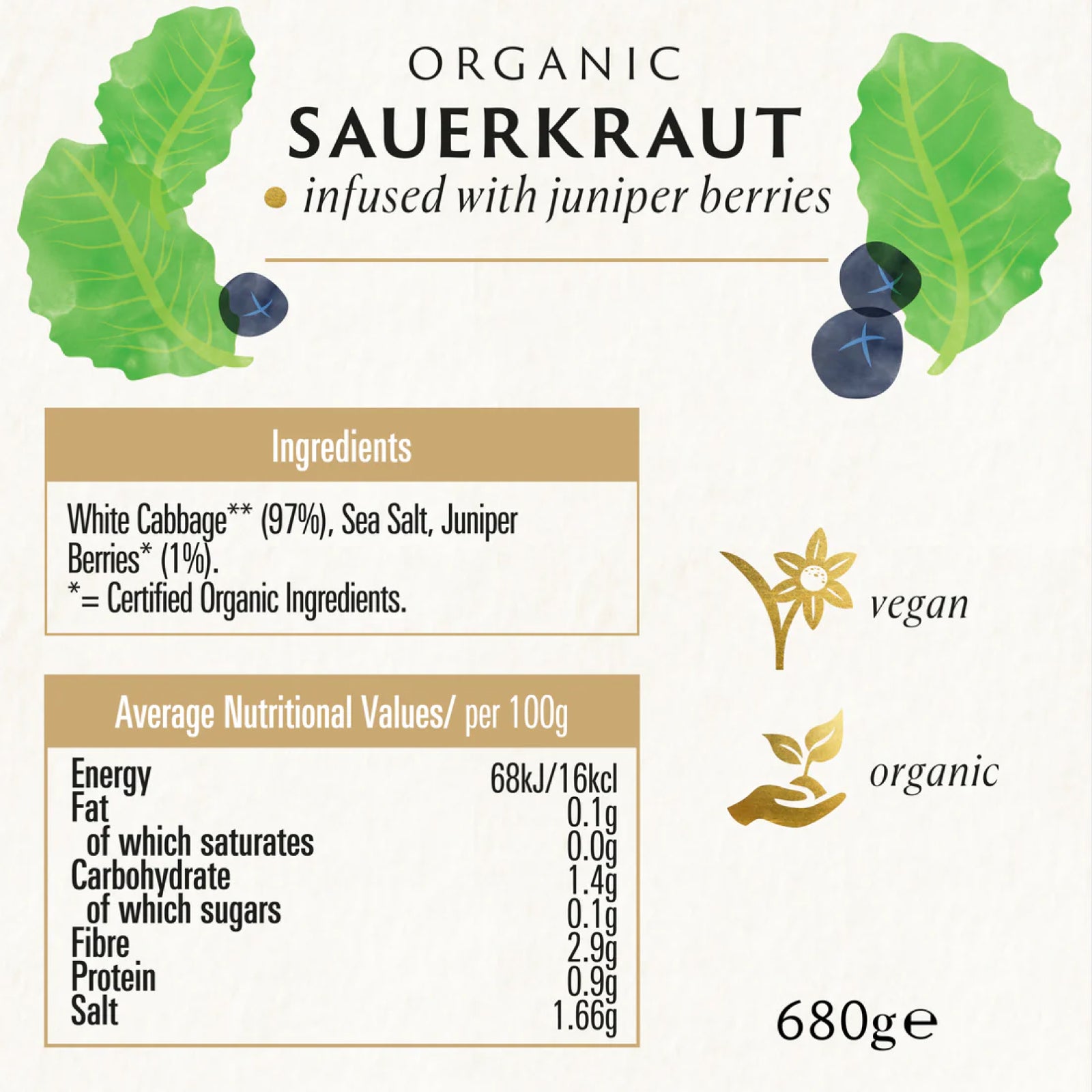 Biona Organic Sauerkraut