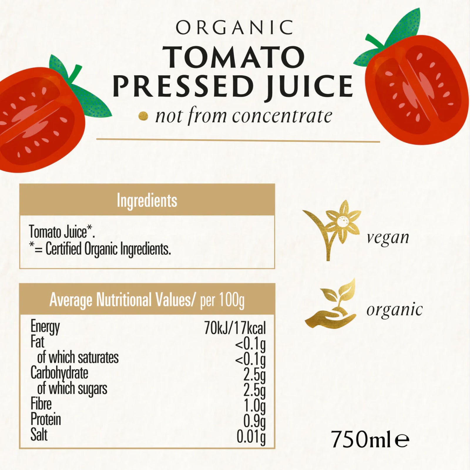 Biona Organic Tomato Juice - Pressed