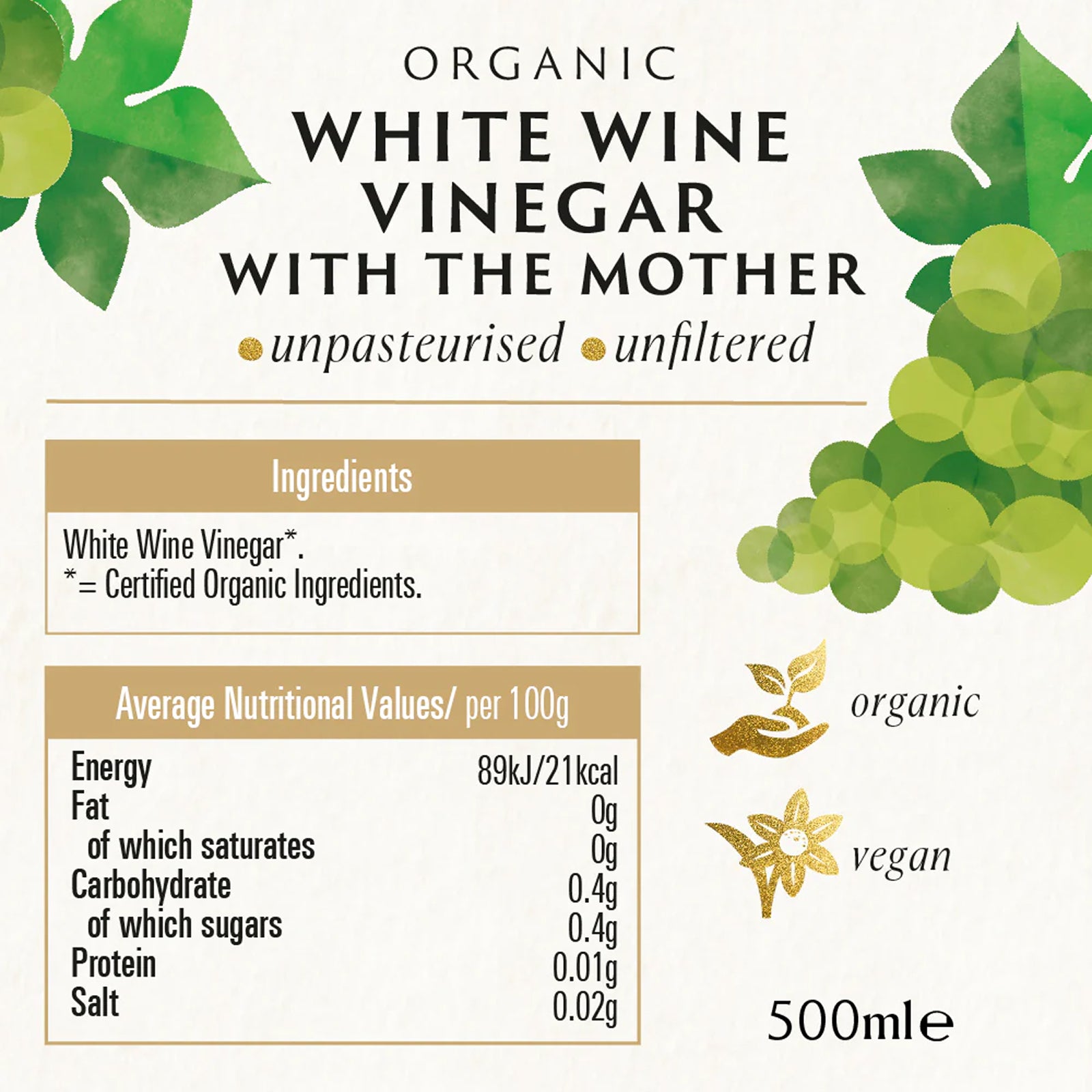 Biona Organic White Wine Vinegar