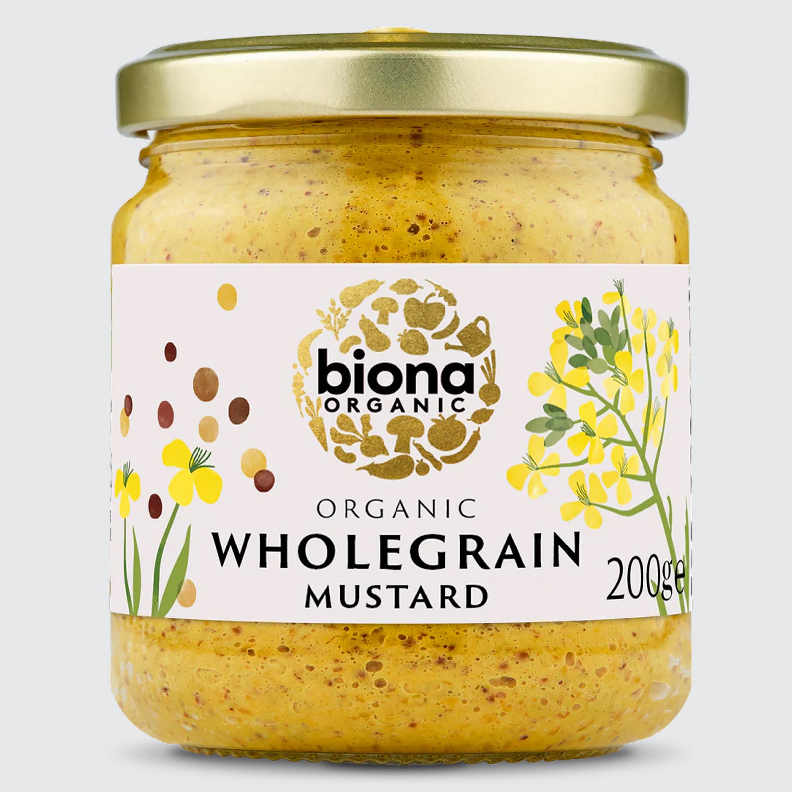 Biona Organic Wholegrain Mustard