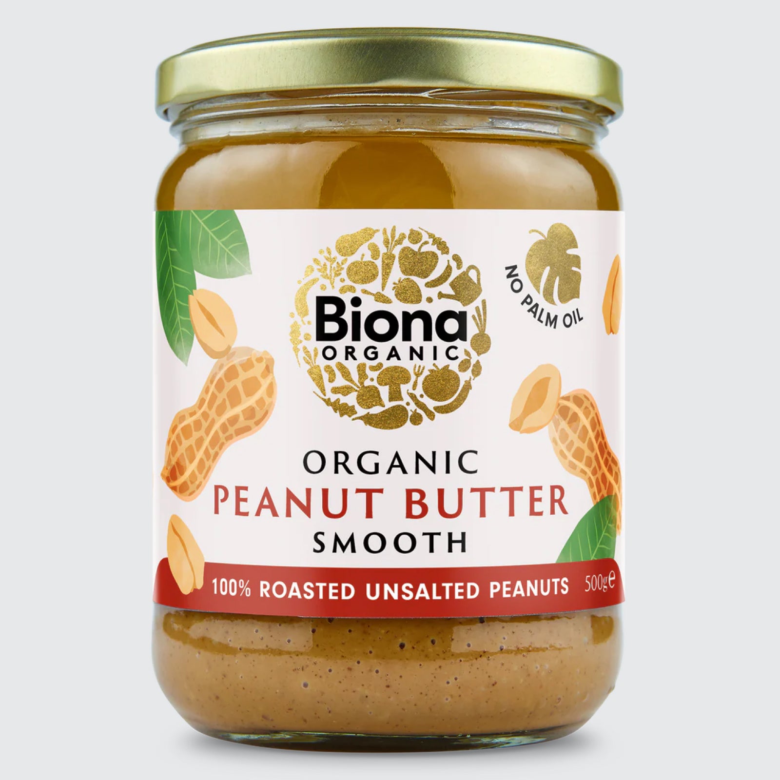 Biona Organic Peanut Butter Smooth Unsalted