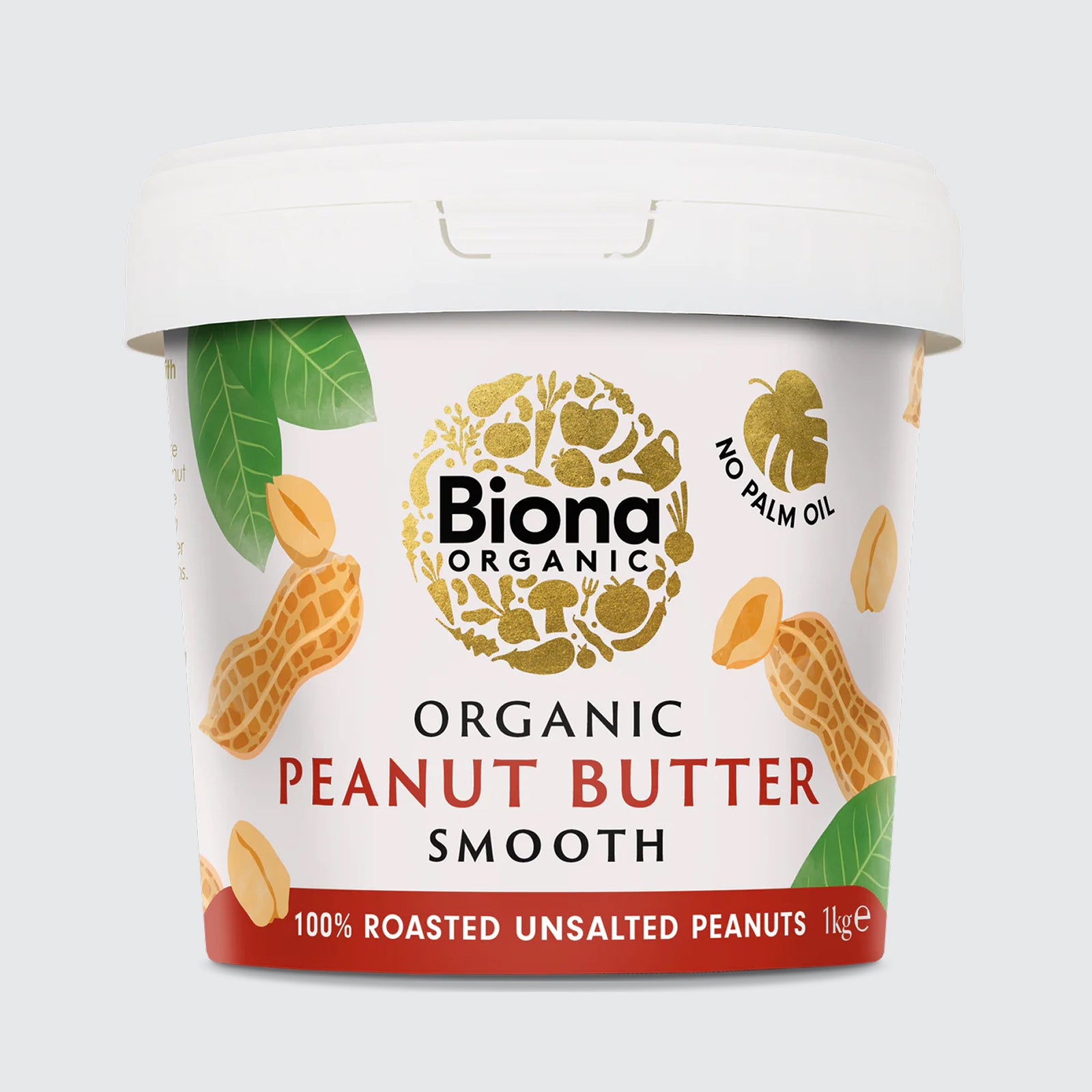 Biona Organic Peanut Butter Smooth Unsalted