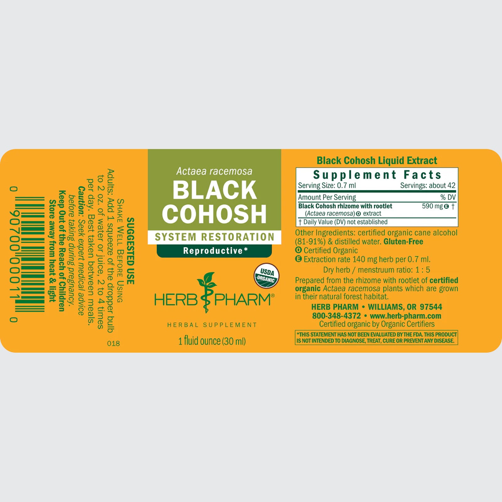 Black Cohosh - Menopause