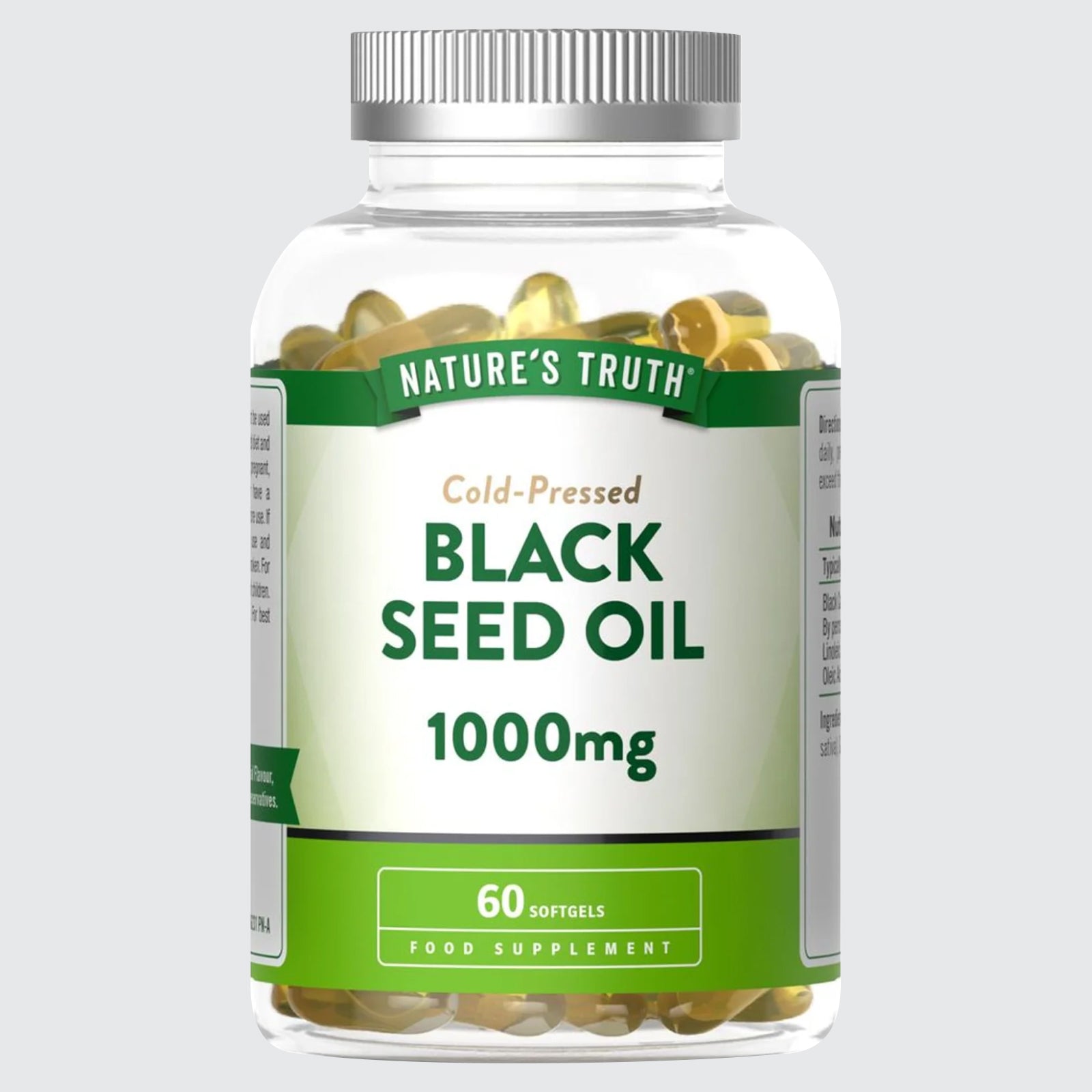 Black Seed Oil 1000mg Cold Pressed