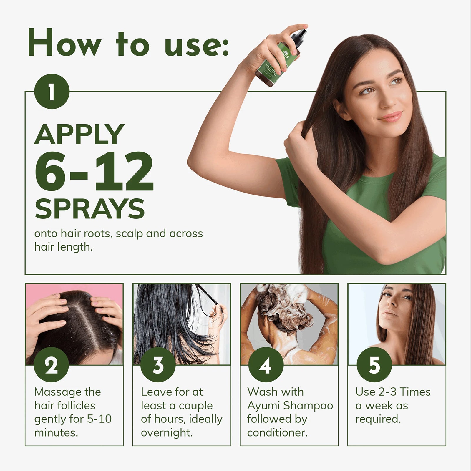 Clinically Tested Ayumi Anti Dandruff & Scalp Hair Oil