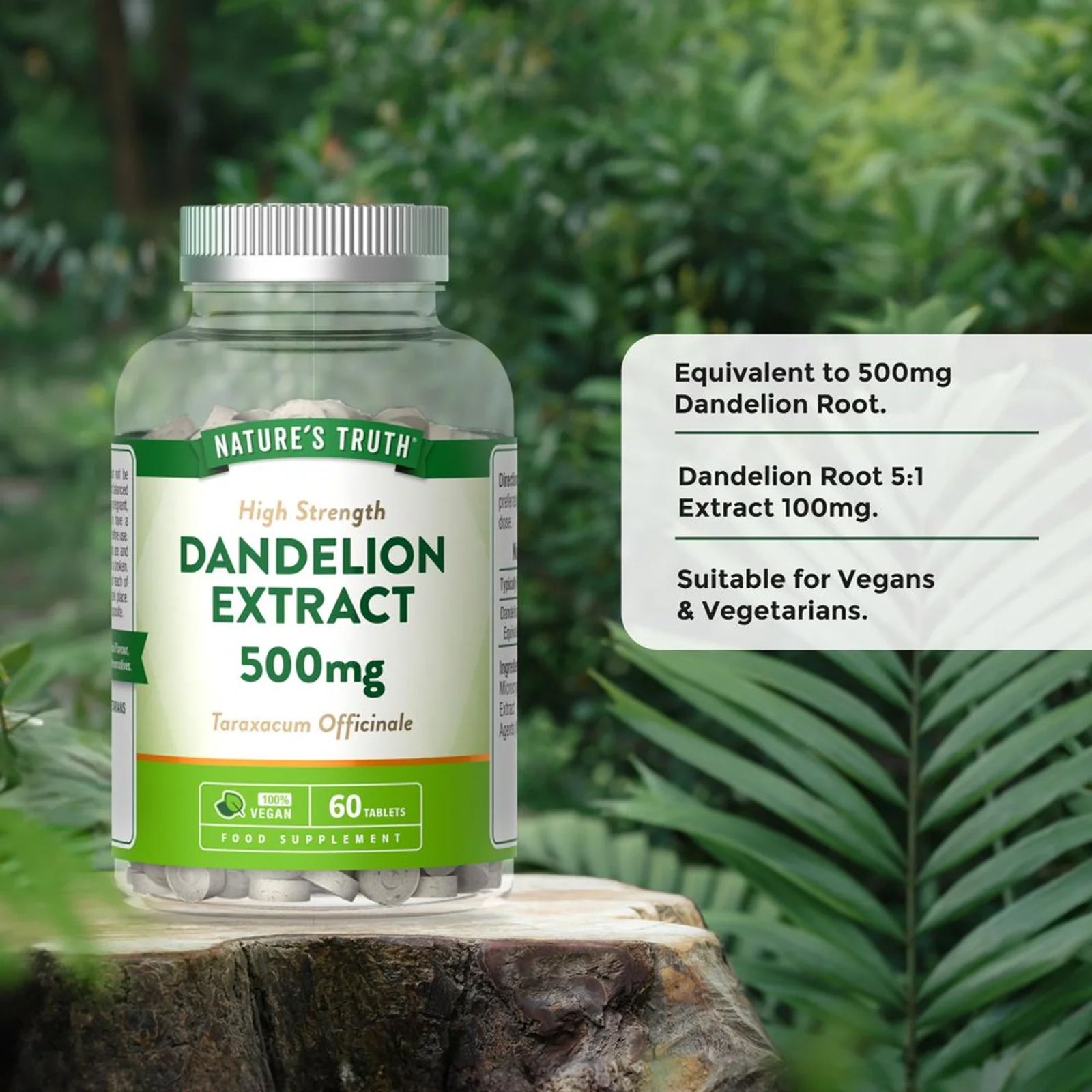 Dandelion Extract 500mg