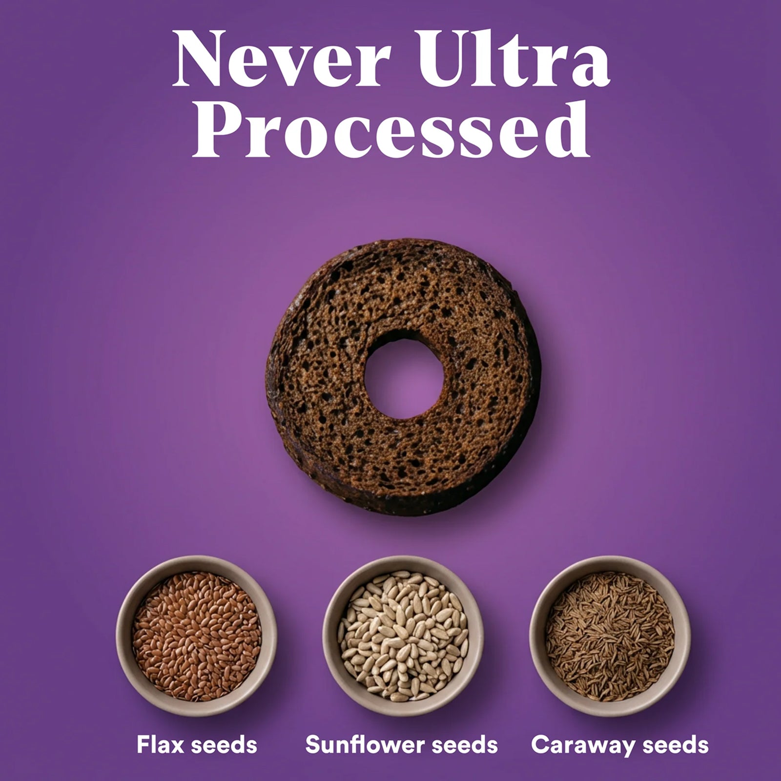 Dillon Organic Keto Bagel Original Flax