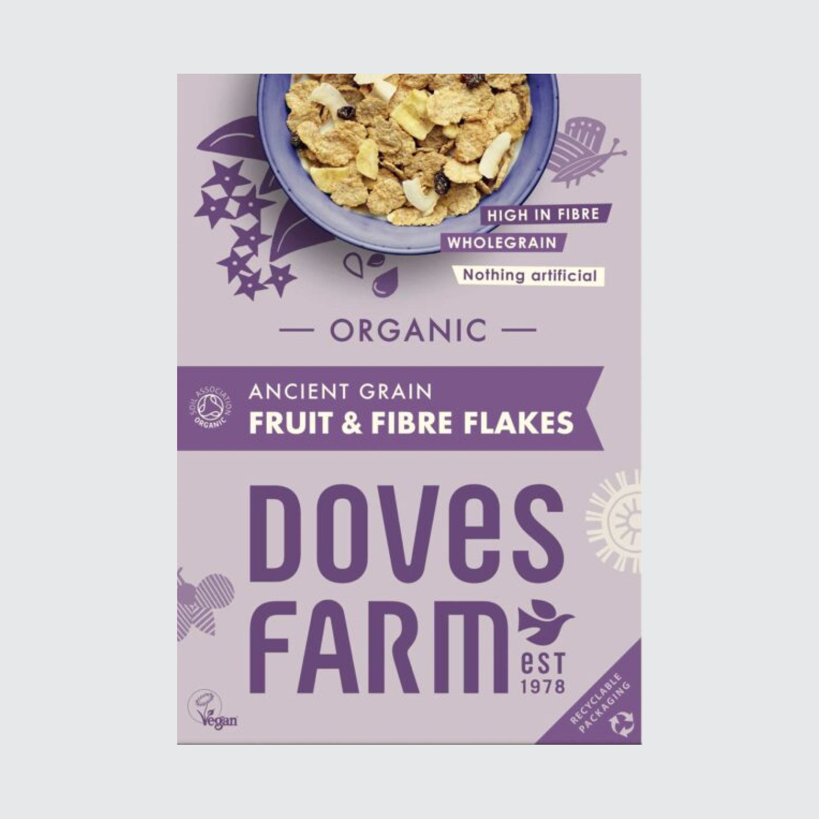 Doves Farm Organic Ancient Grain Fruit & Fibre Flakes