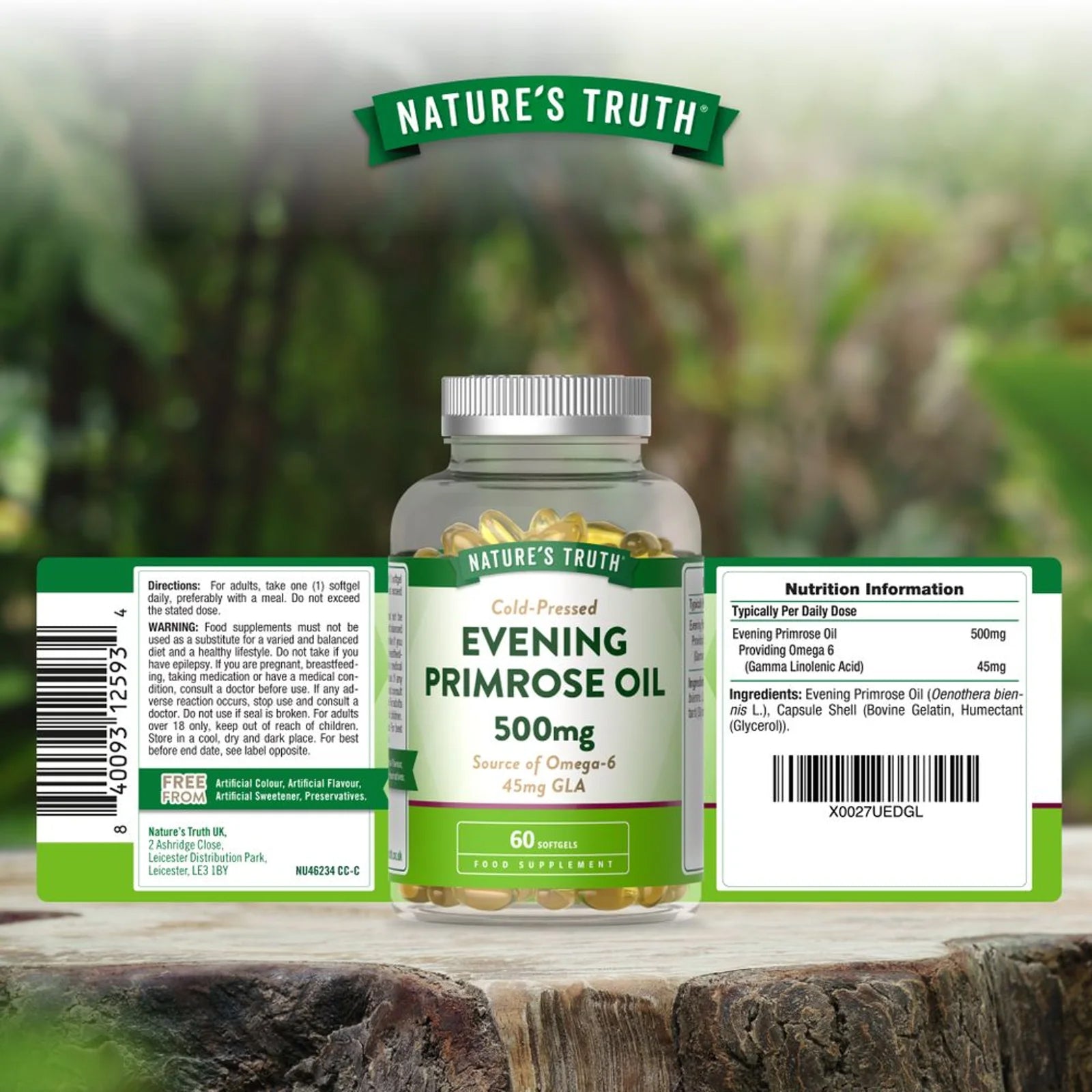 Evening Primrose Oil 500mg