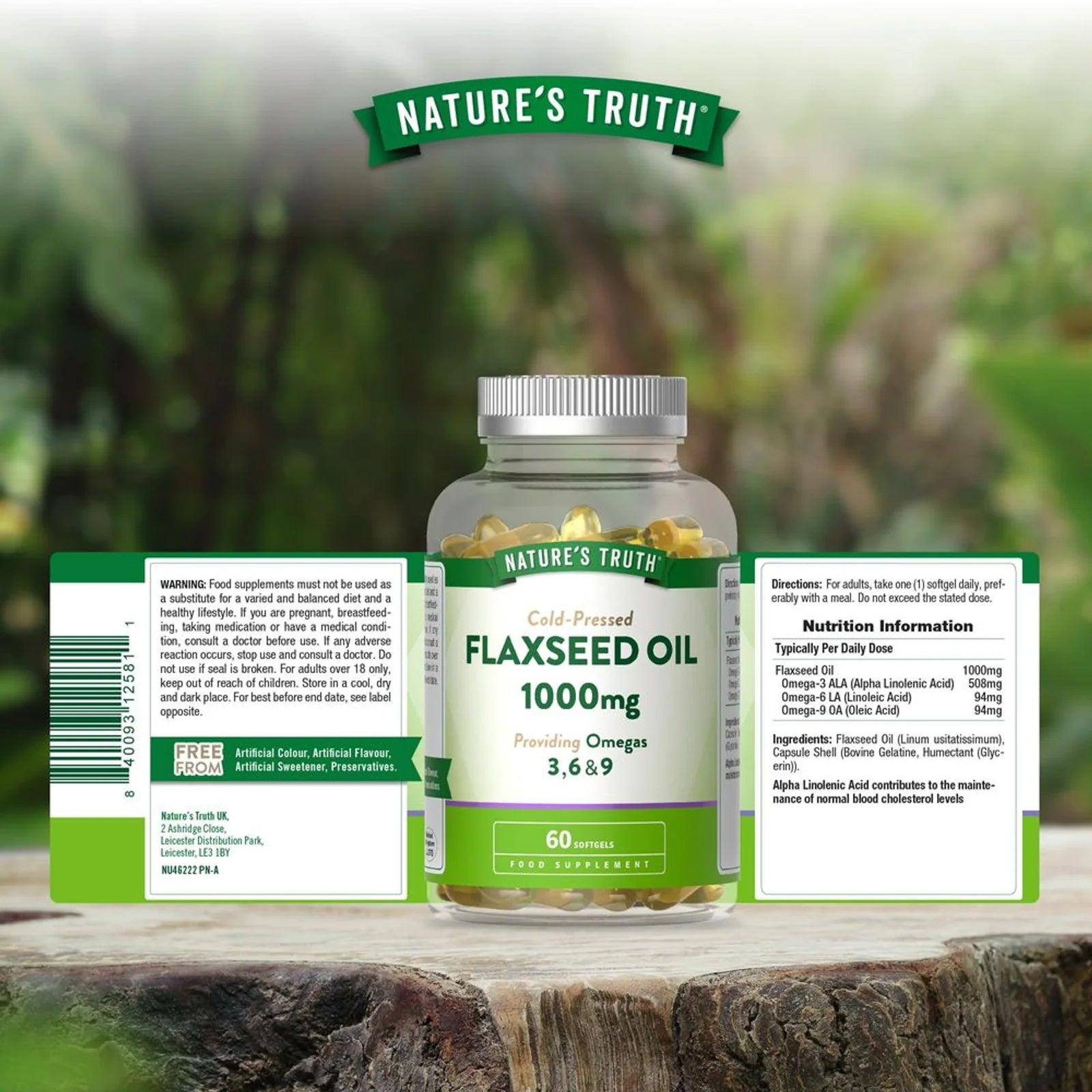 Flaxseed Oil 1000mg