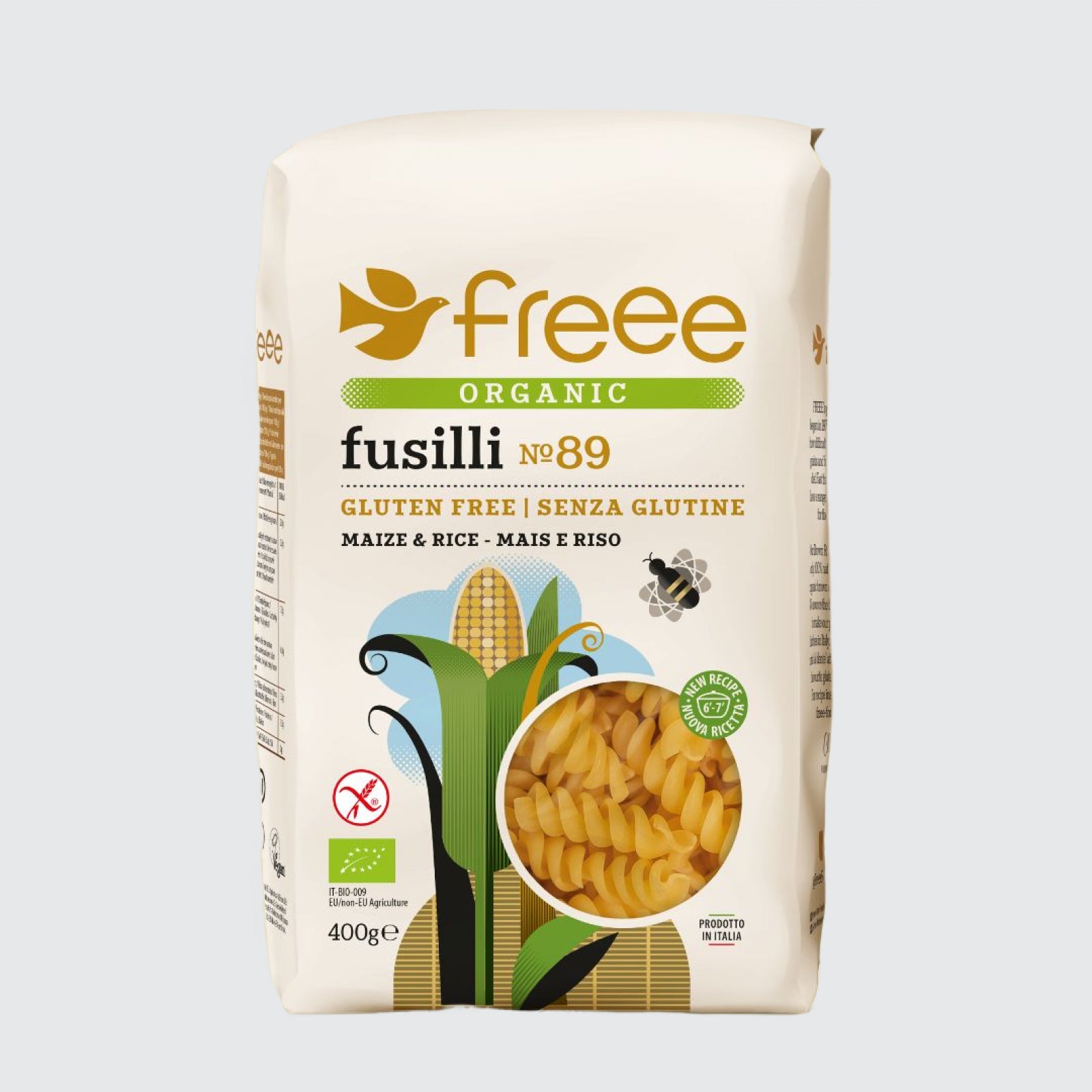 Gluten Free Organic Maize & Rice Fusilli