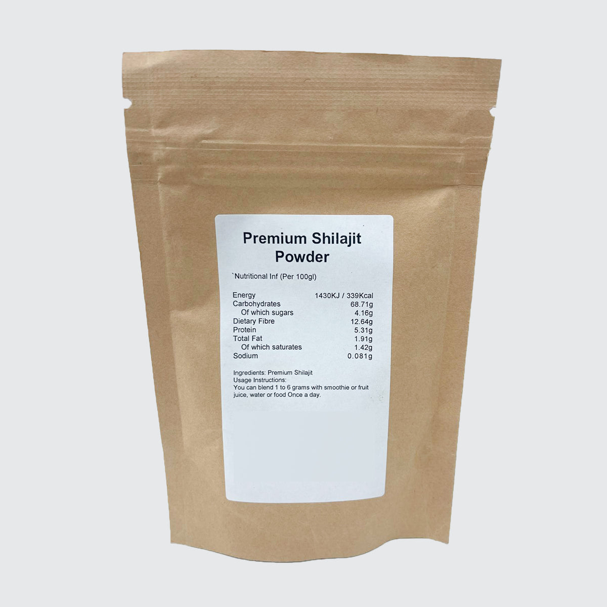 Premium Shilajit Powder near me | My Organic Pantry