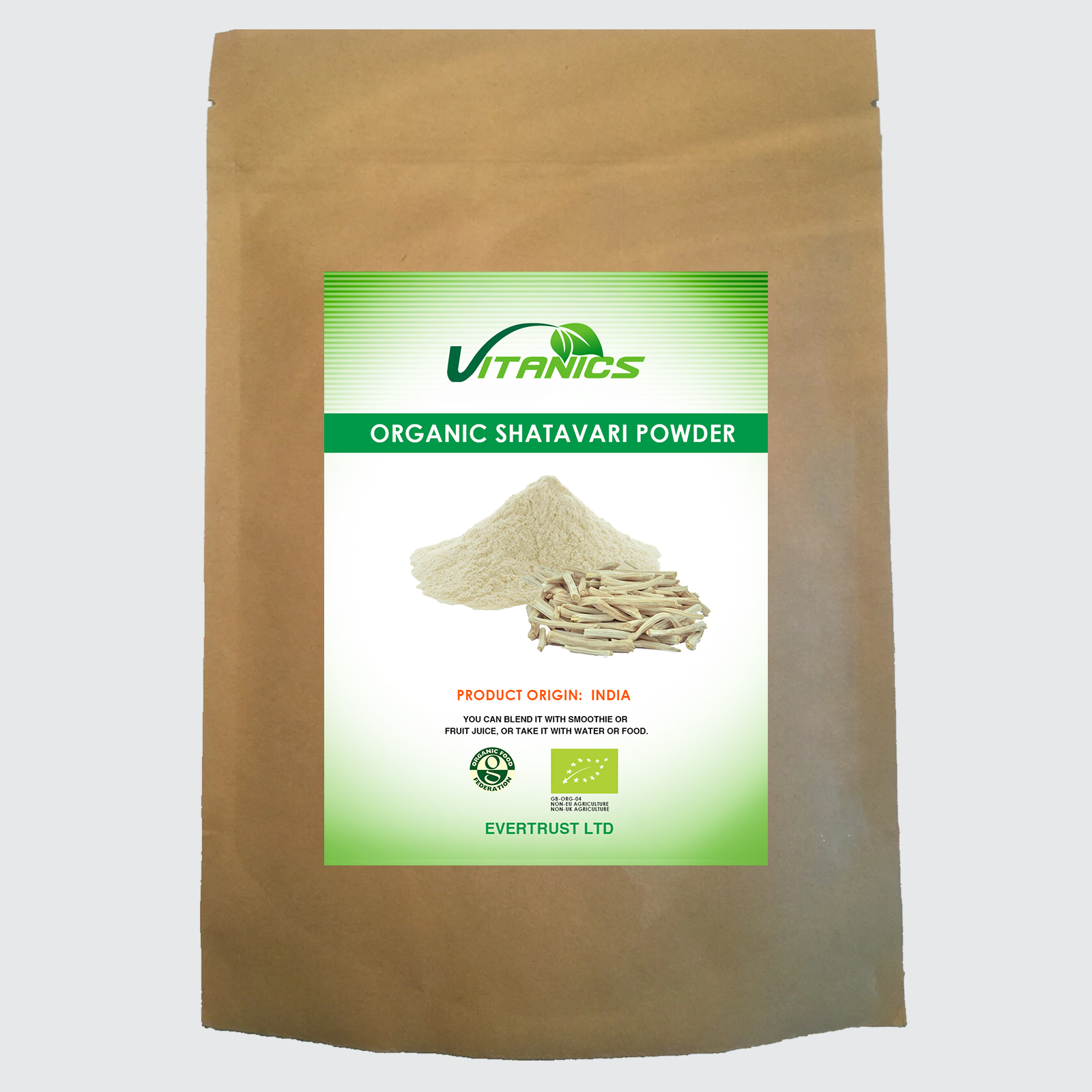 Organic Shatavari Powder - 100% Certified