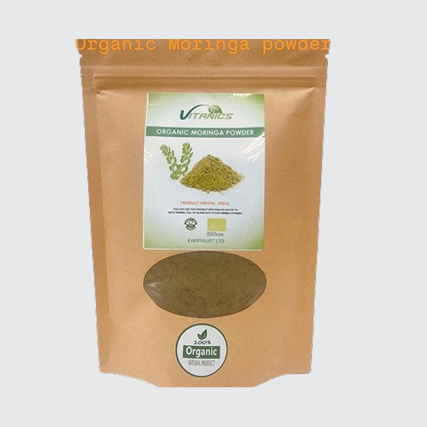 Certified Organic Moringa Powder