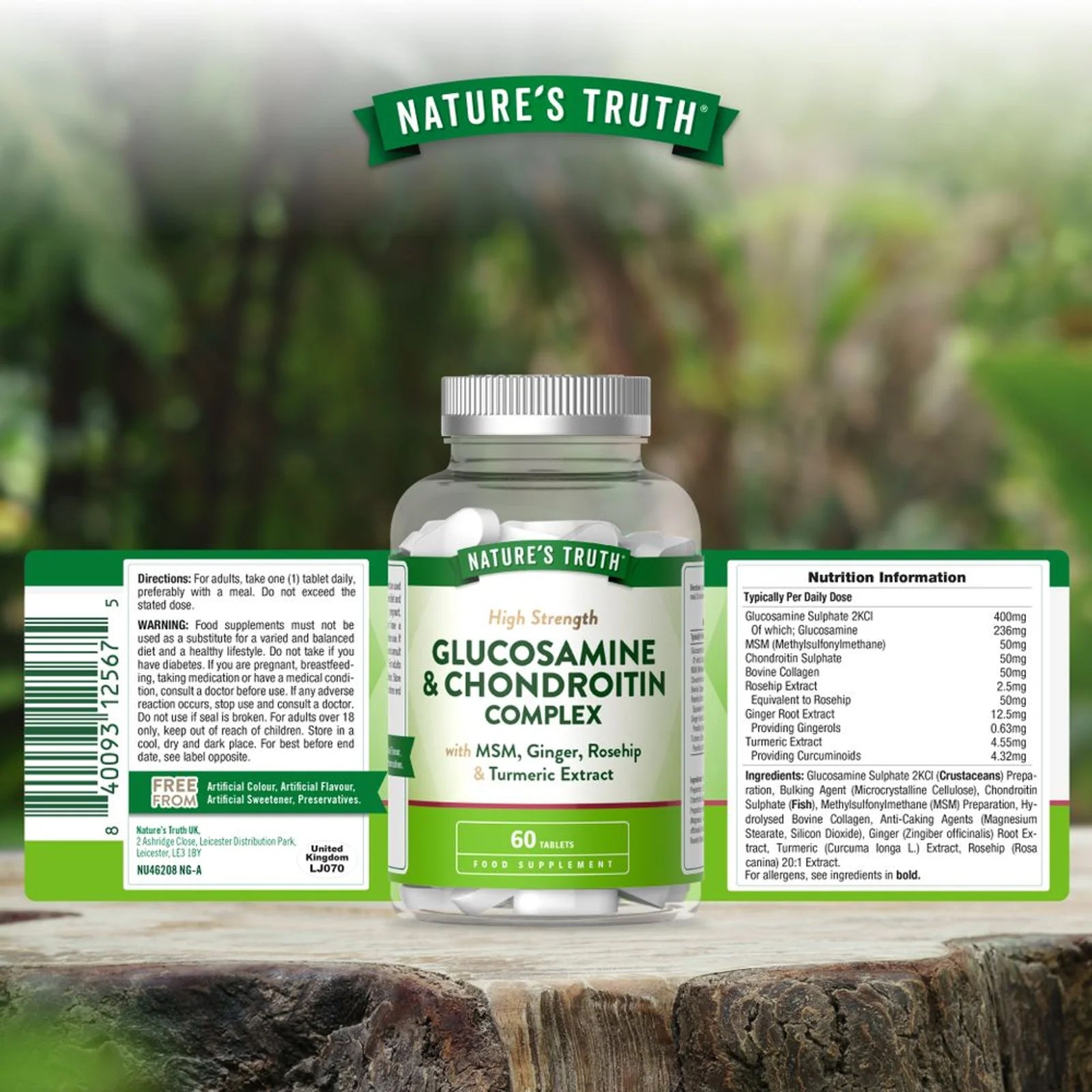 High Strength Glucosamine & Chondroitin Complex