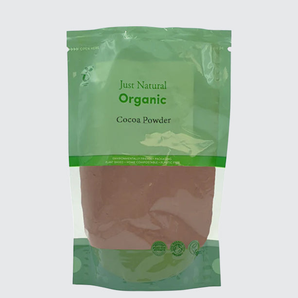 Just Natural Organic Cocoa Powder - 100% Certified